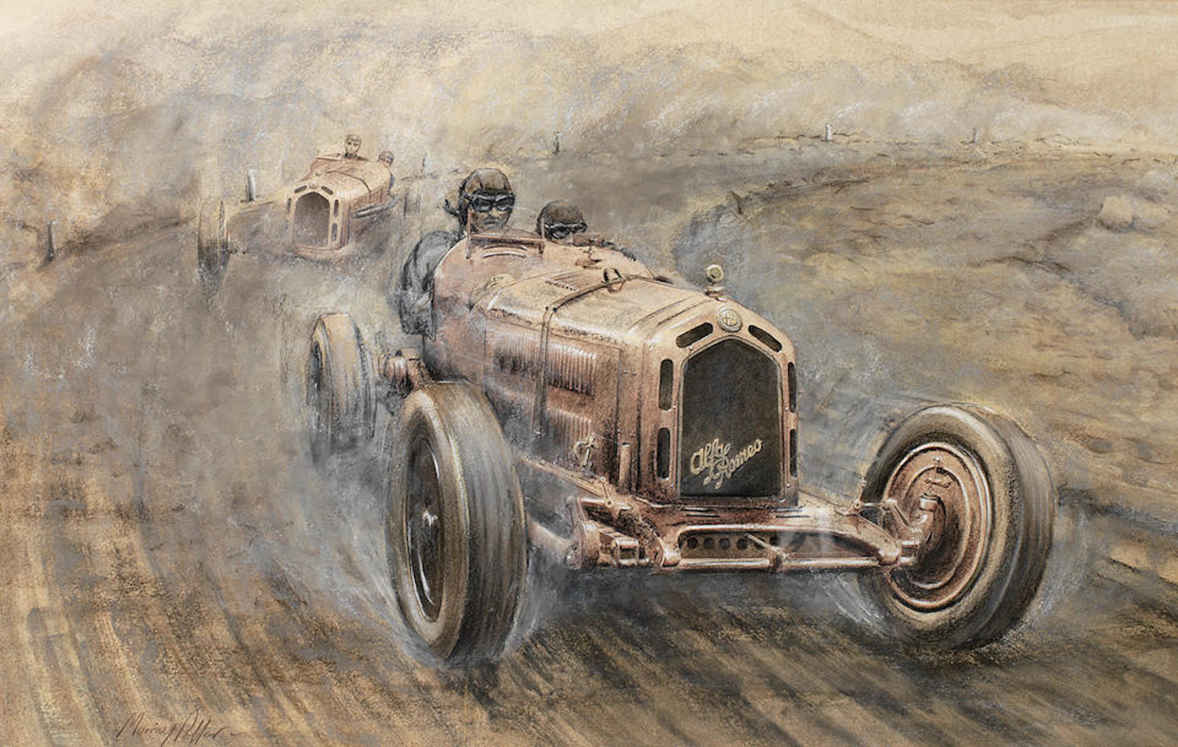 Murray Potter (British), 'Alfa Romeo 8C 2300 Monza',