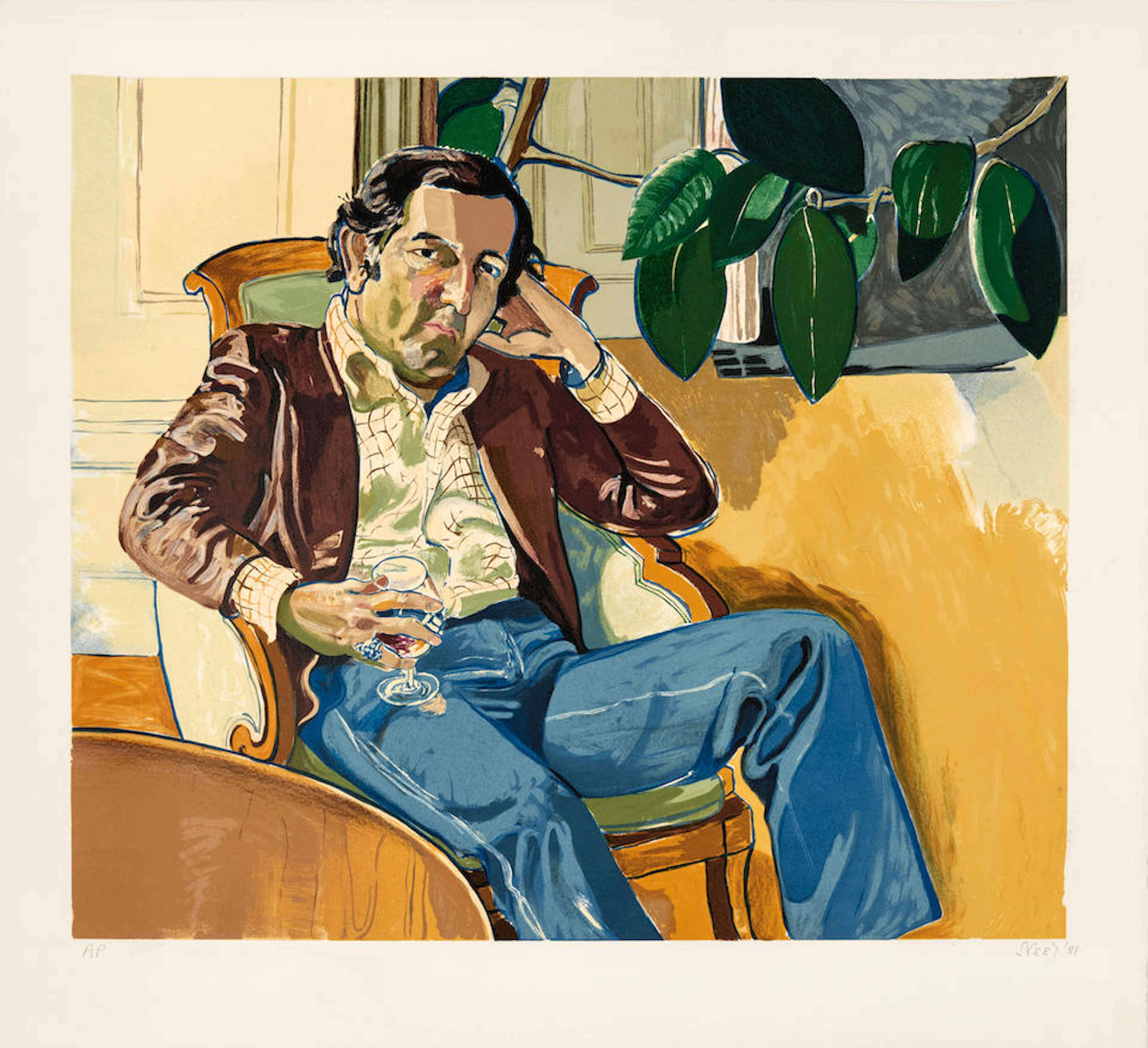 Alice Neel (1901-1984); The Accountant (Marvin);