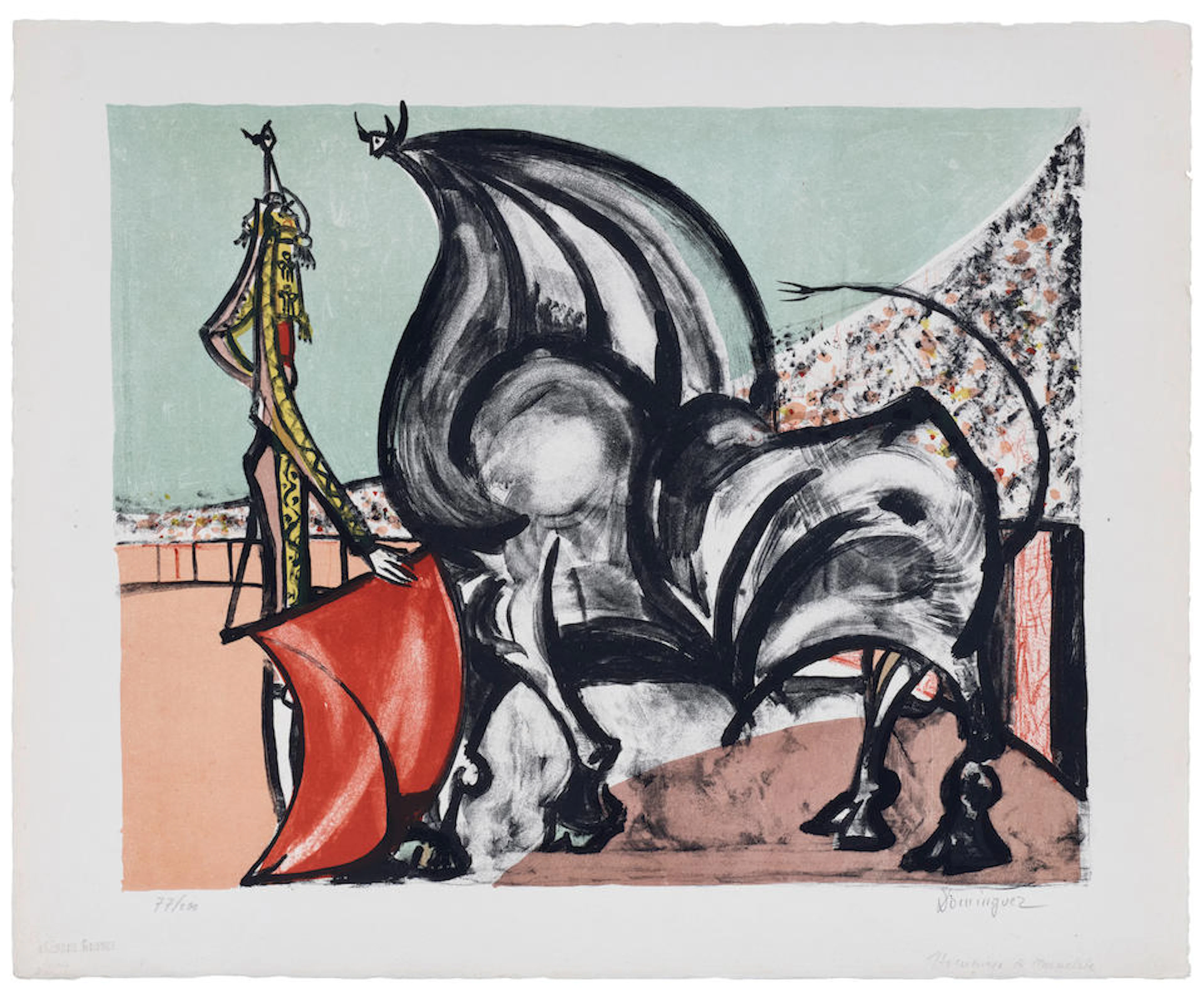 Óscar Domínguez (1906-1957); Hommage à Manolete;