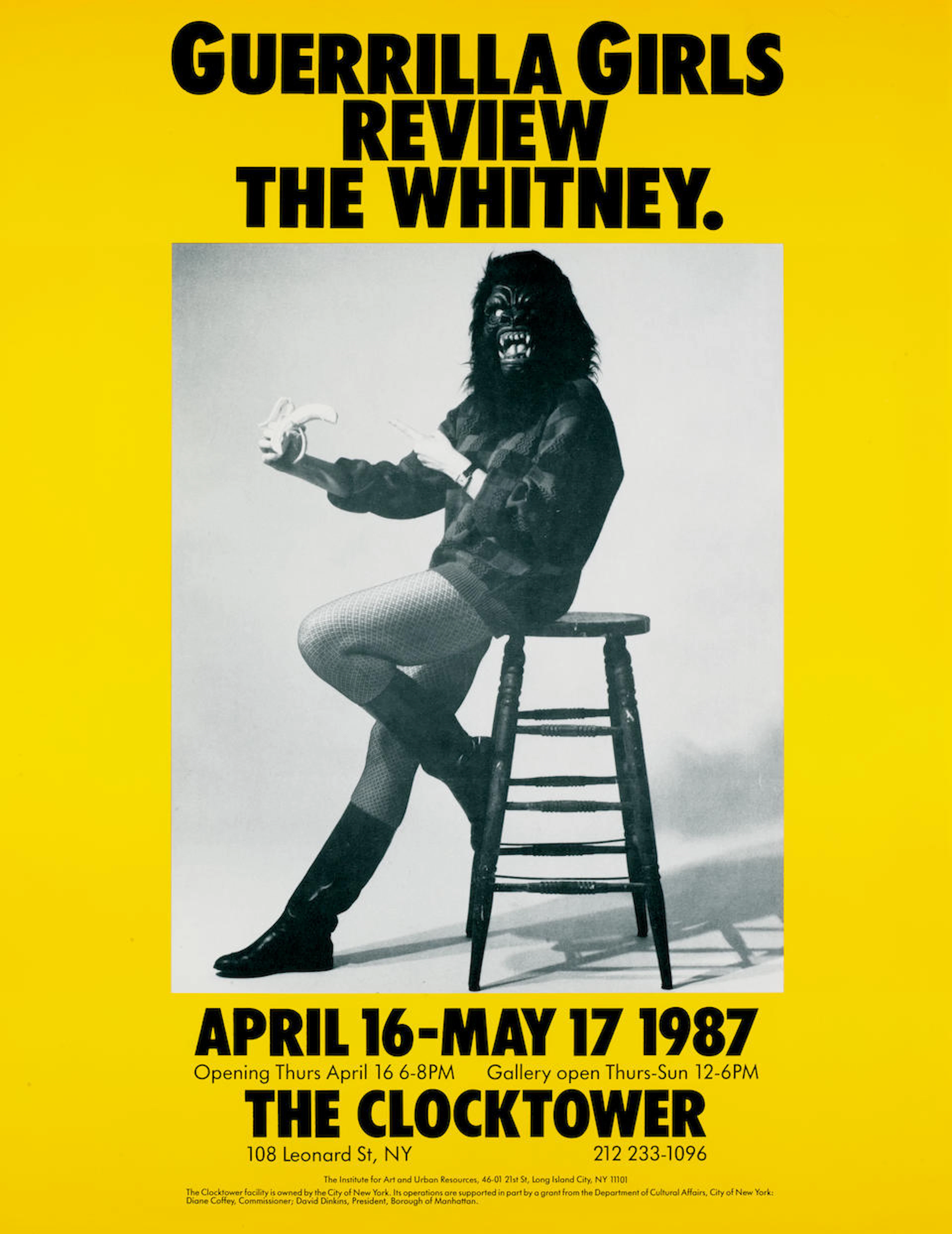 Guerrilla Girls; 31 posters (31 works);