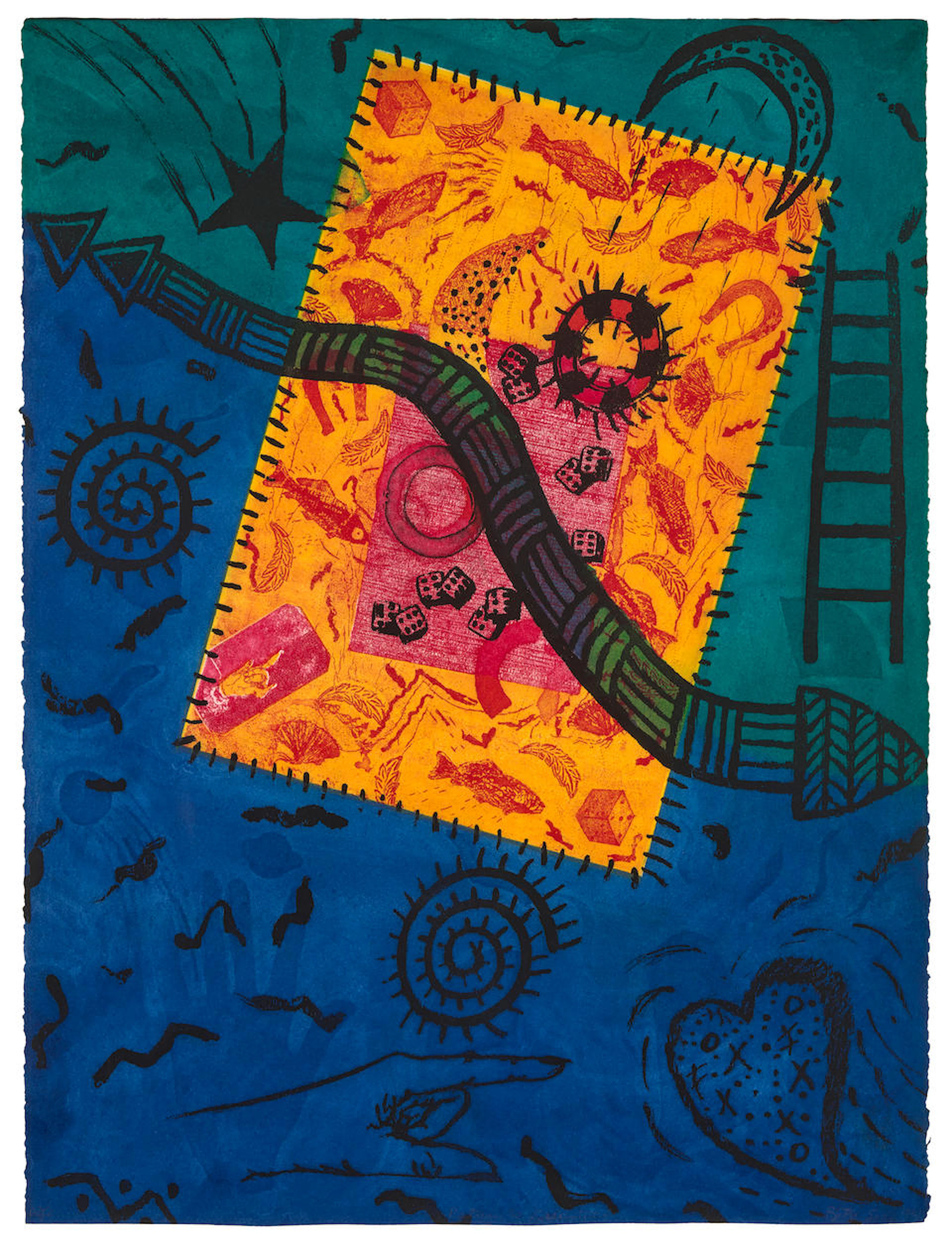 Betye Saar (born 1926); Return to Dreamtime;