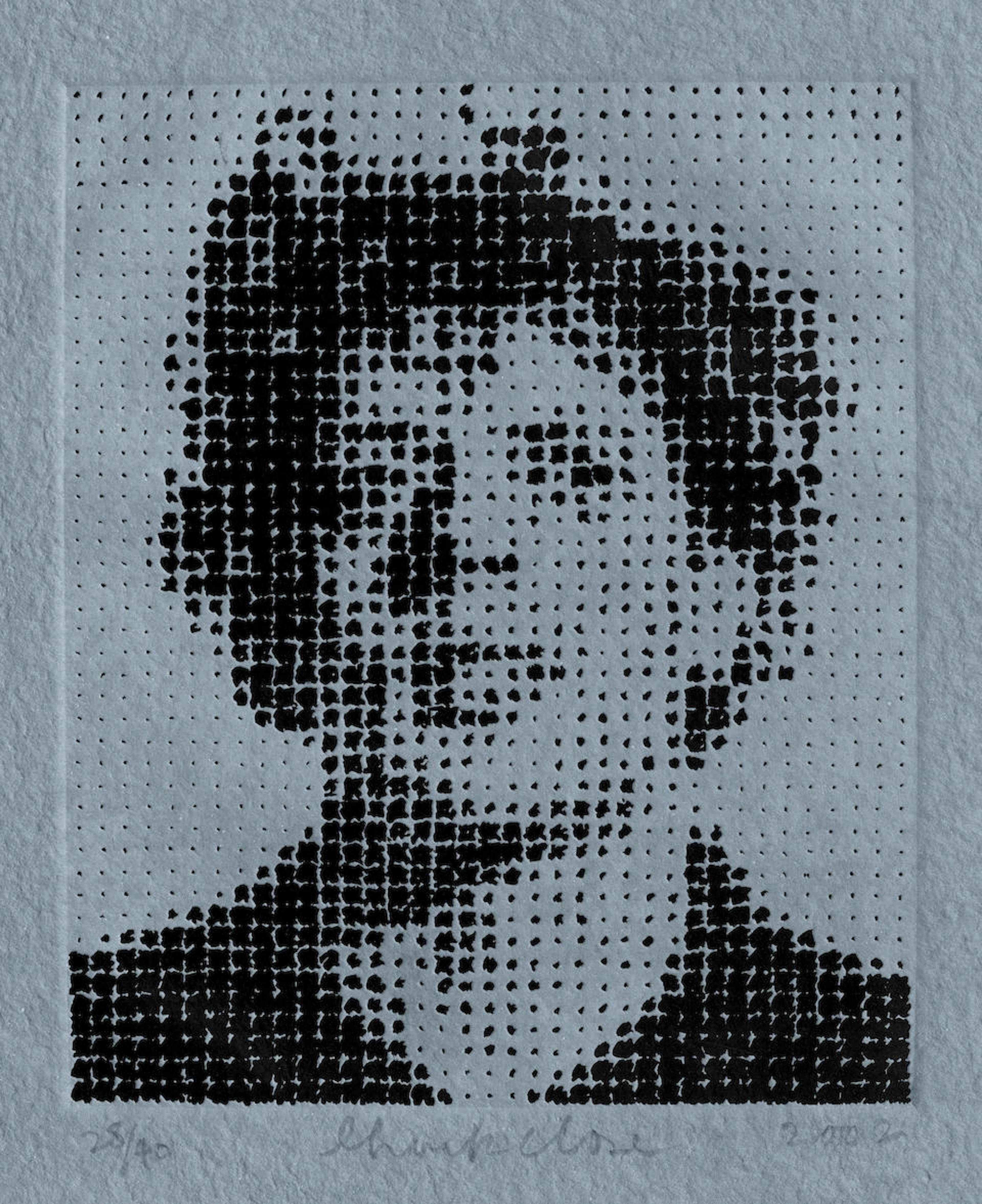 Chuck Close (1940-2021); Phil Gray;