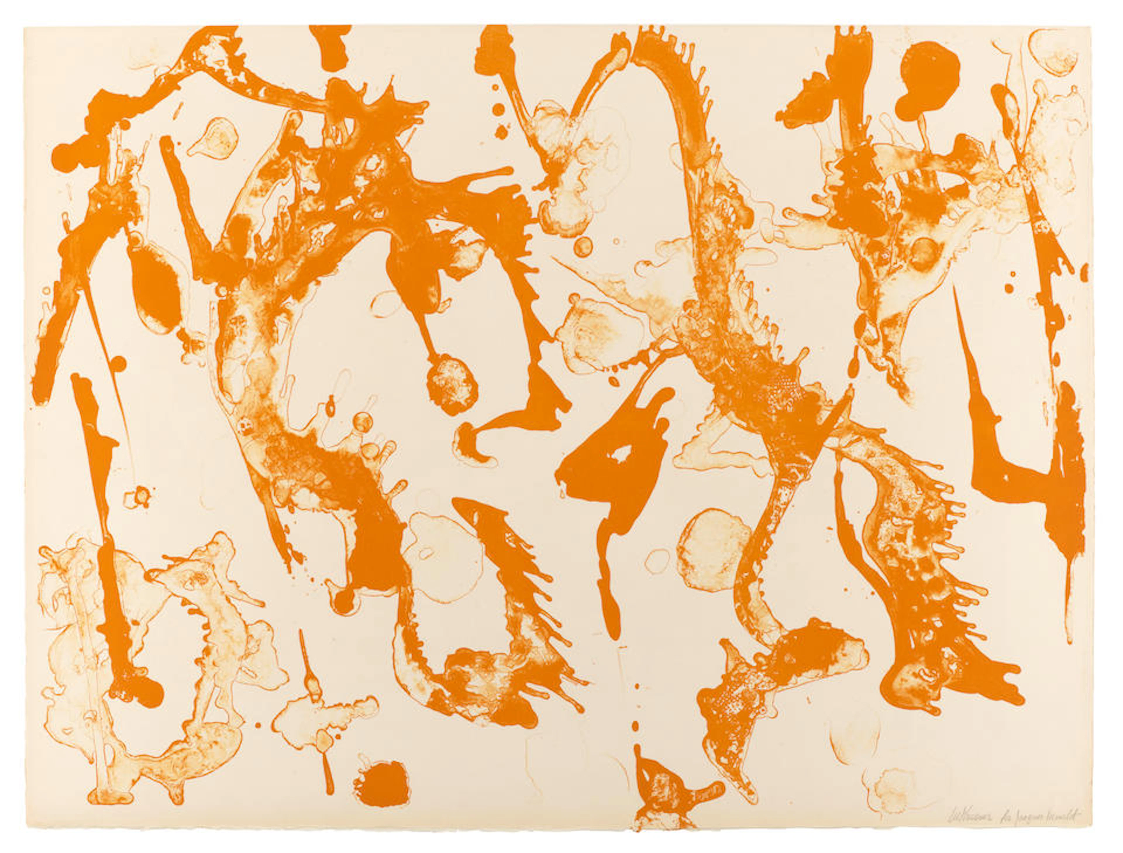 Lee Krasner (1911-1984); Gold Stone, from Primary Series;