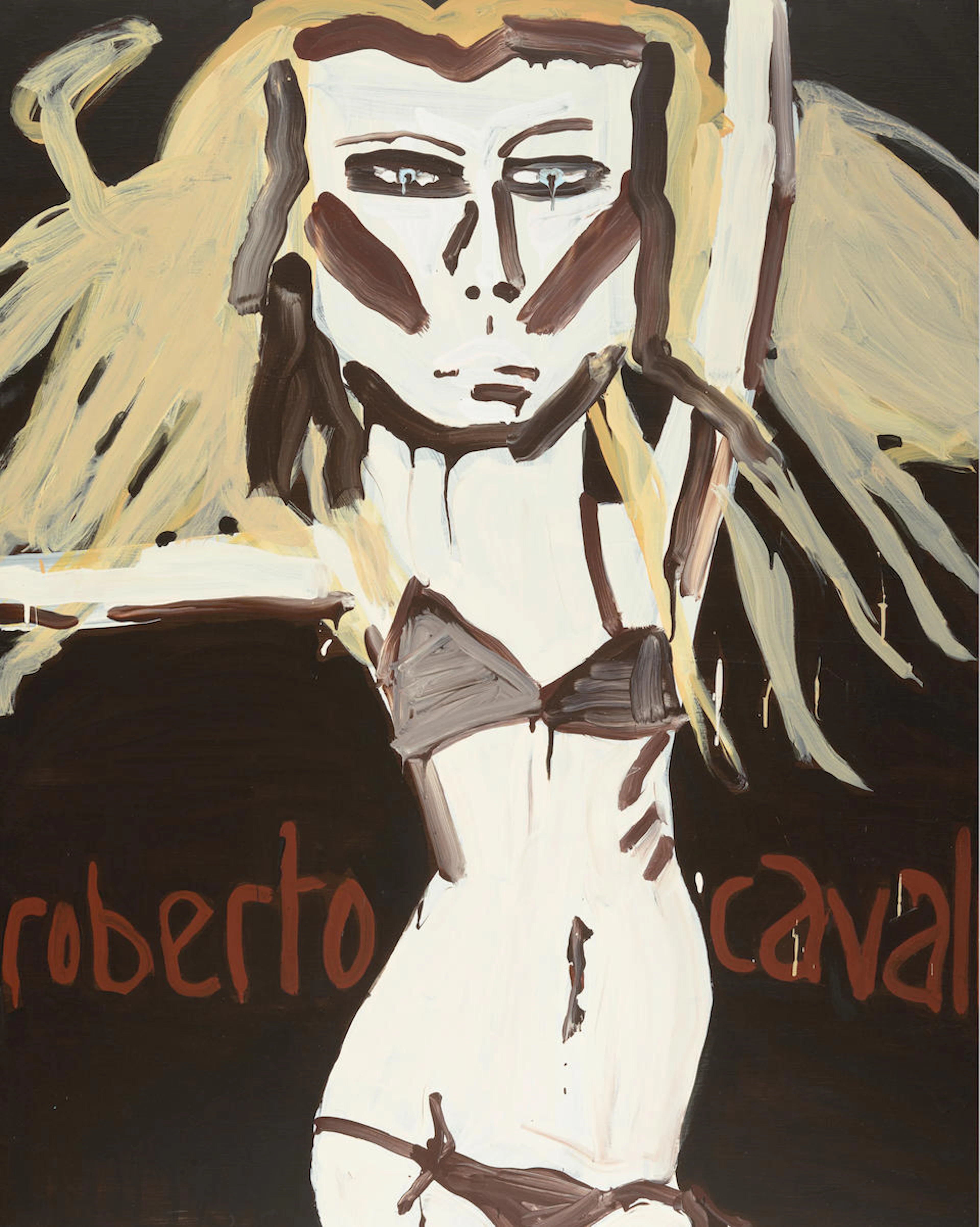 KATHERINE BERNHARDT (B. 1975) Kate Moss (Roberto Cavalli) 2006