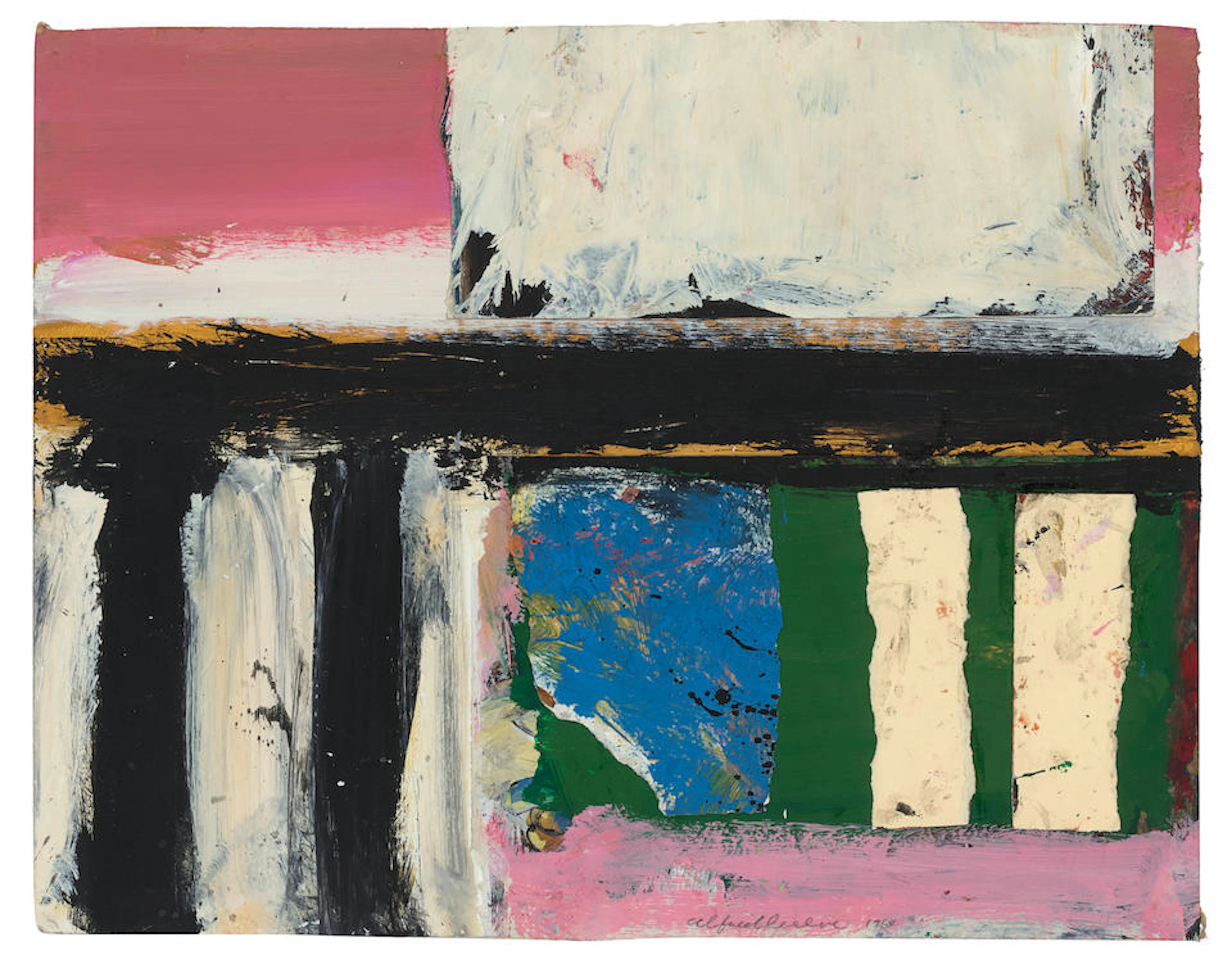 ALFRED LESLIE (B. 1927) Untitled 1960