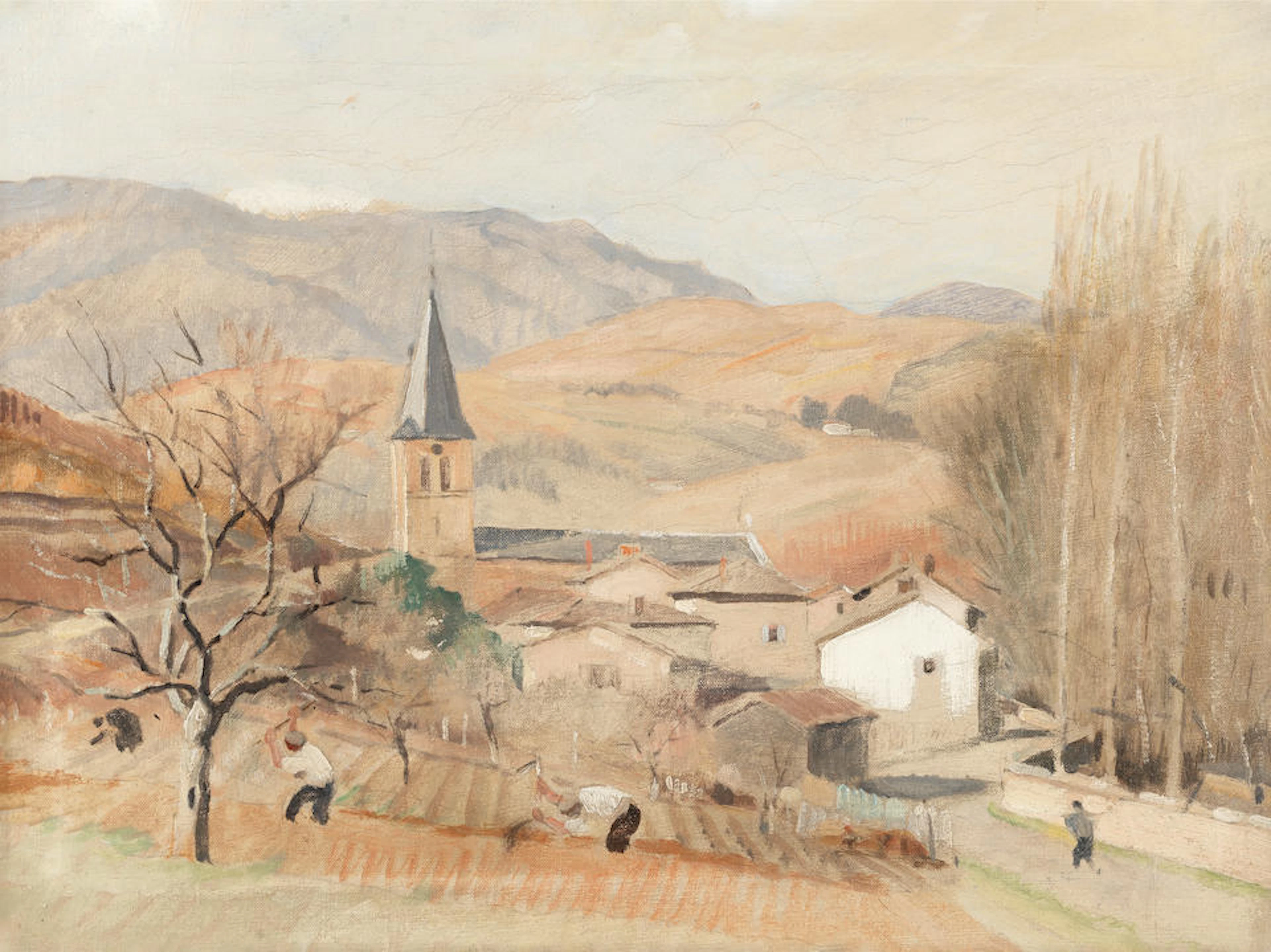 Pierre Adolphe Valette (French, 1876-1942) Saint-Julien, Tournon-sur-Rhône