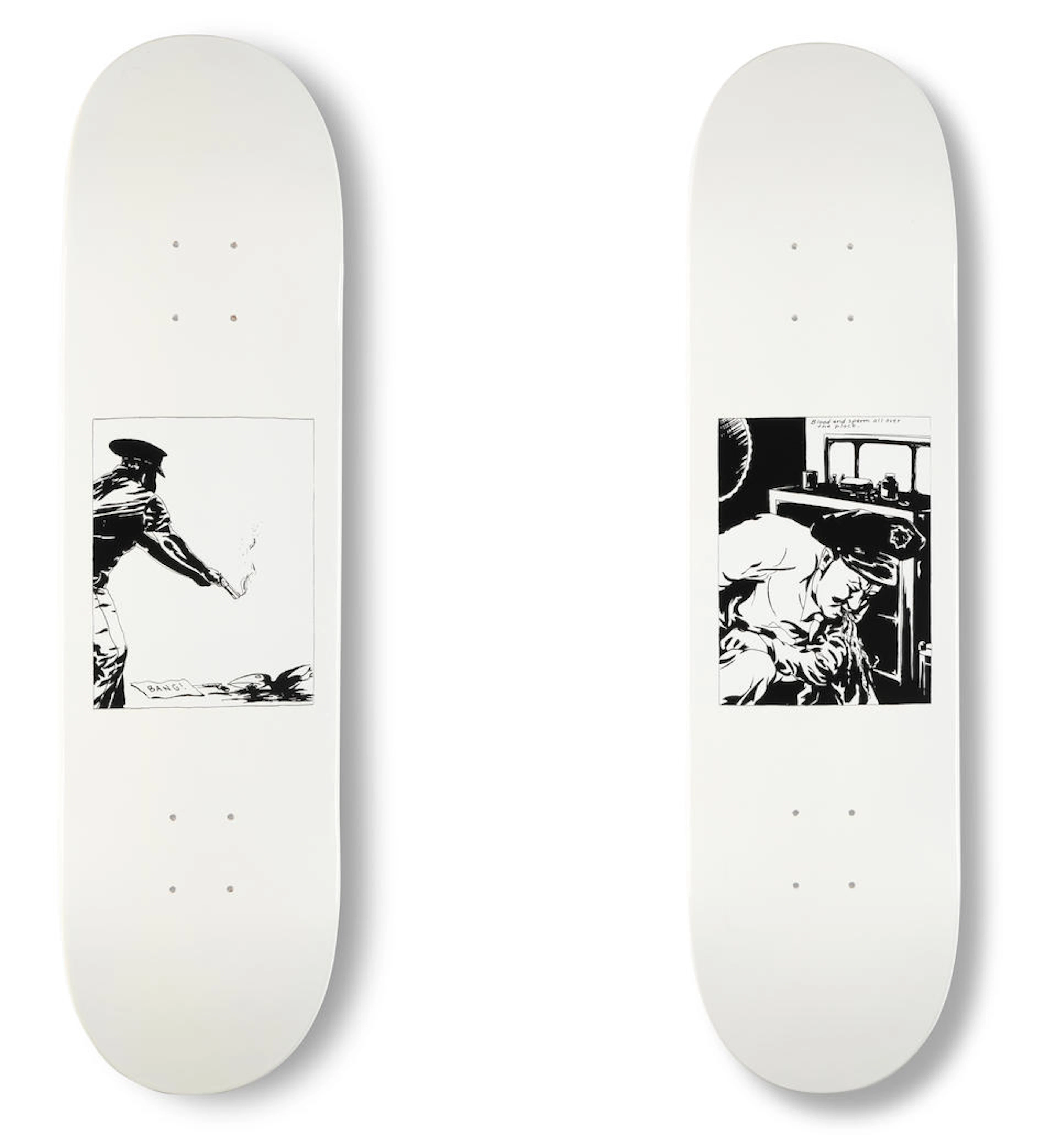 Supreme, New York A group of two Raymond Pettibon...