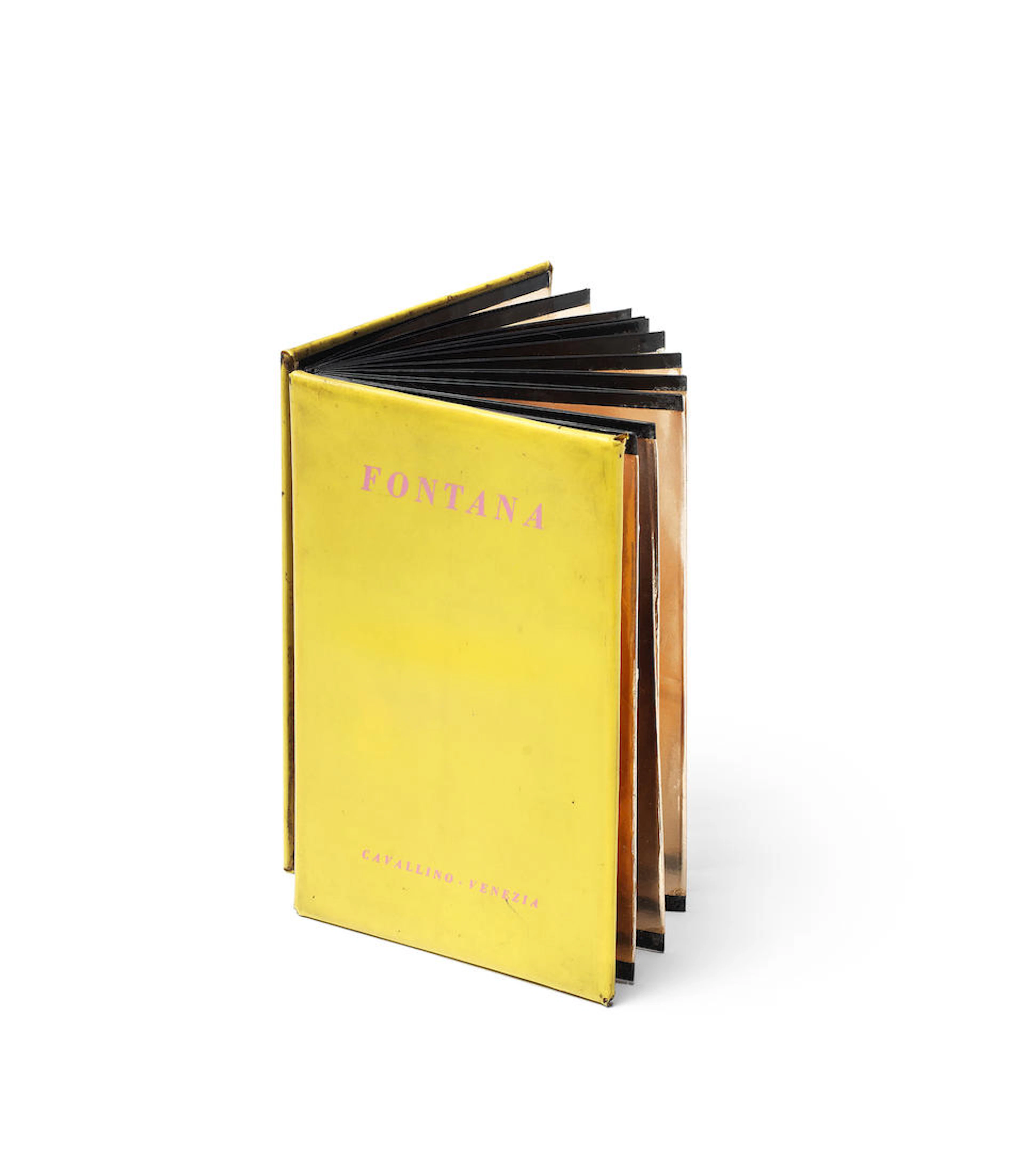Lucio Fontana (1899-1968) Concetto Spaziale Artist's book...