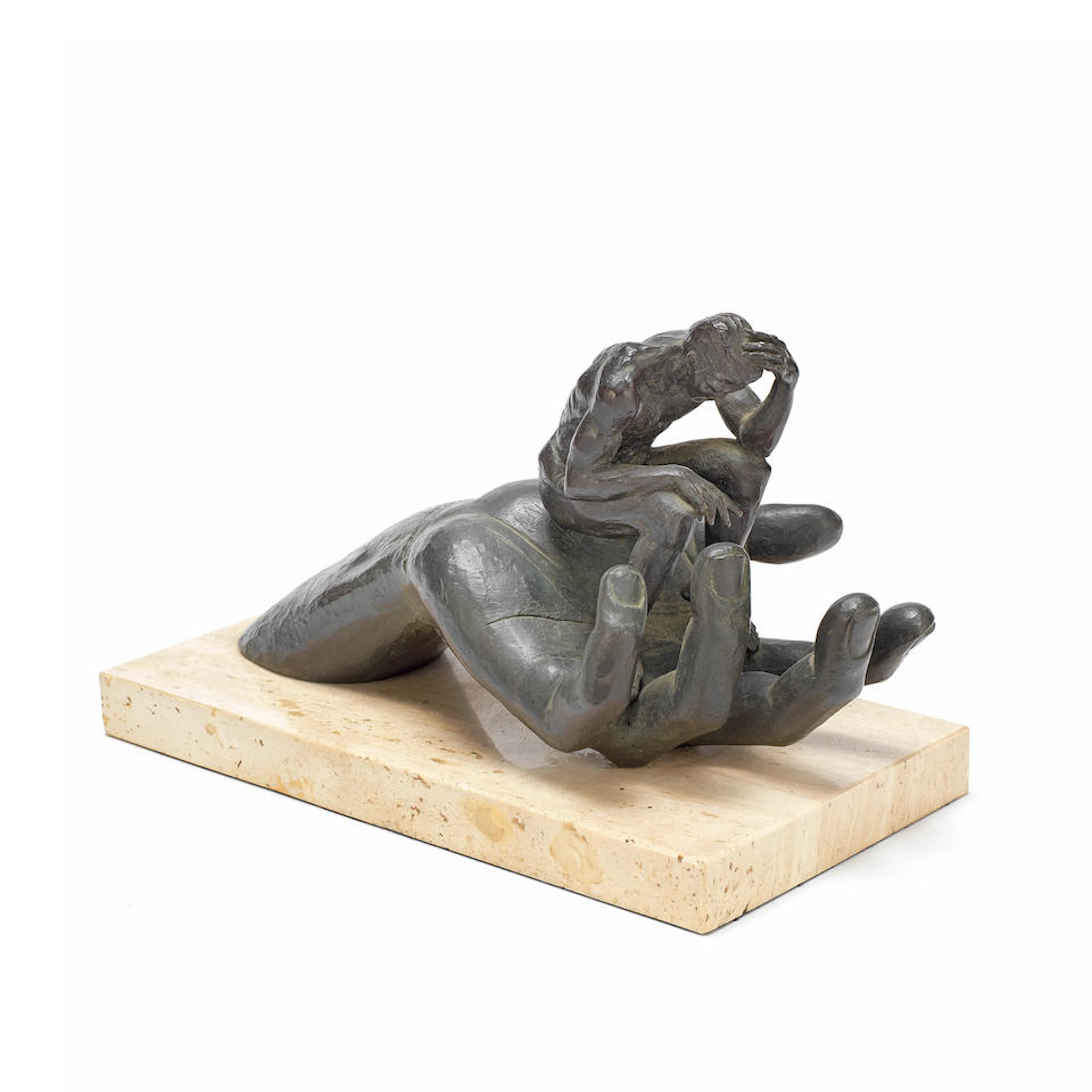 Lorenzo Quinn 'Hand of God' sculpture, 1999