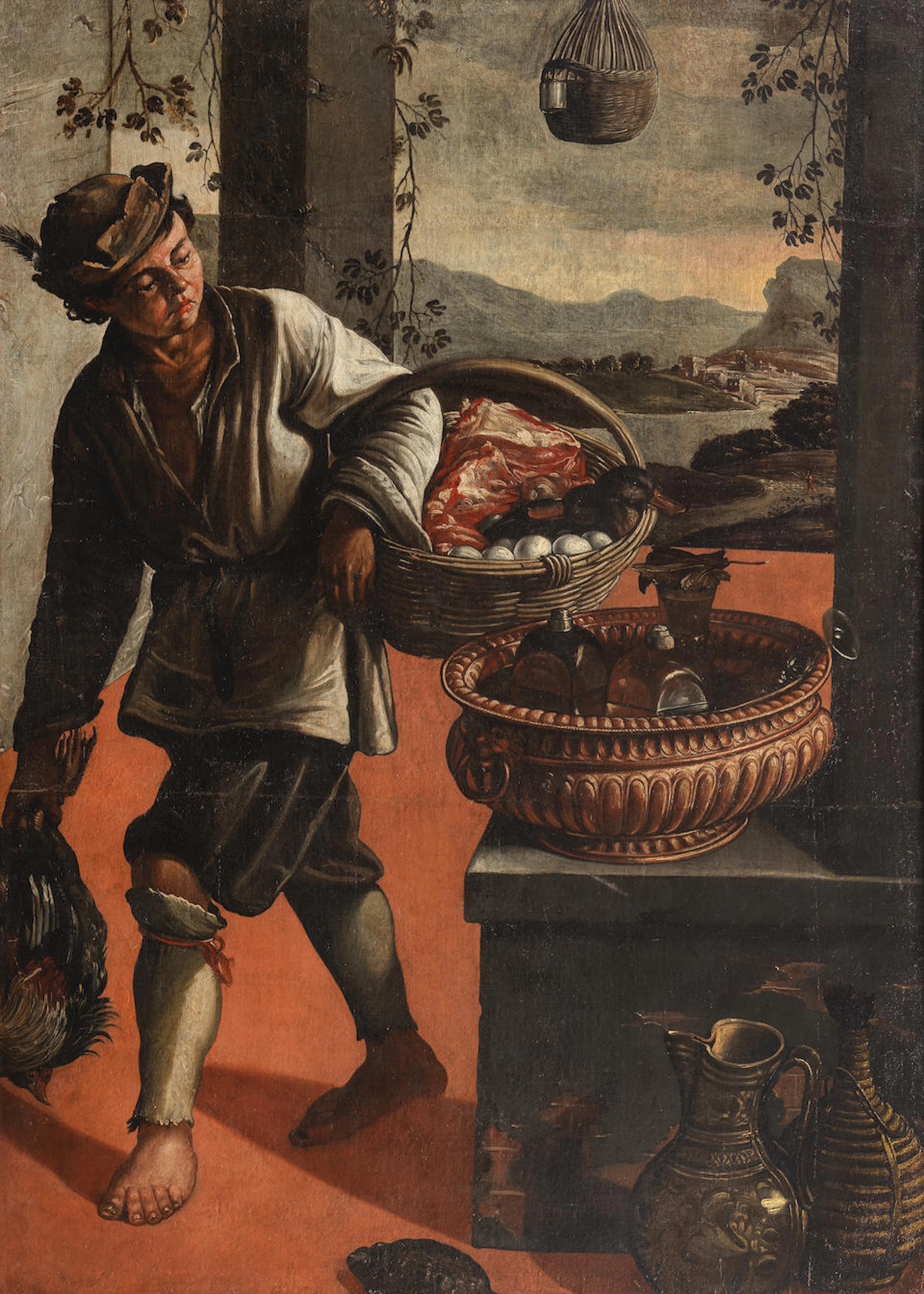 Circle of Vincenzo Campi (Cremona 1532-1591) A kitchen...