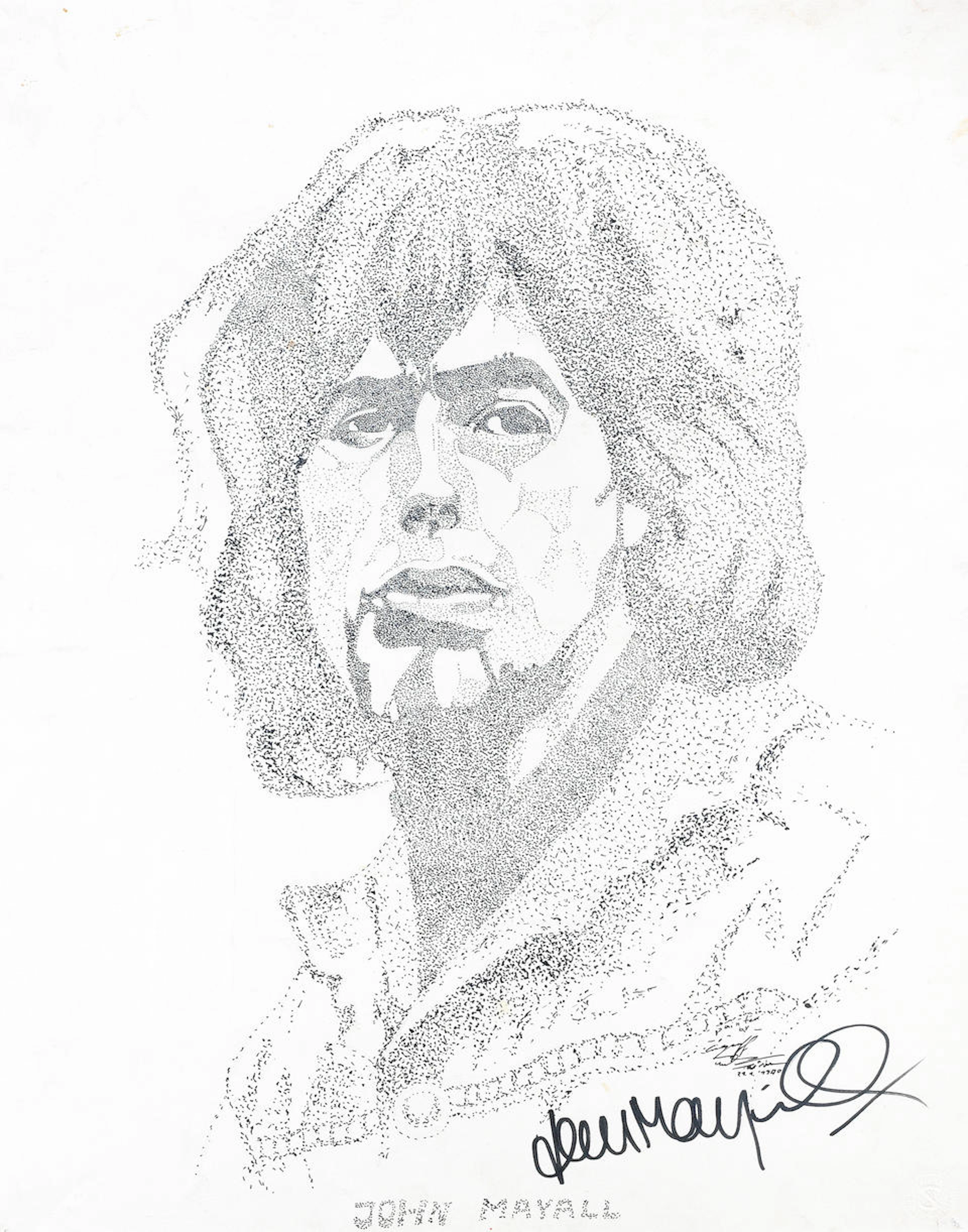 Fleetwood Mac & John Mayall: A group of Photographs And Autographs, 1967/1969,
