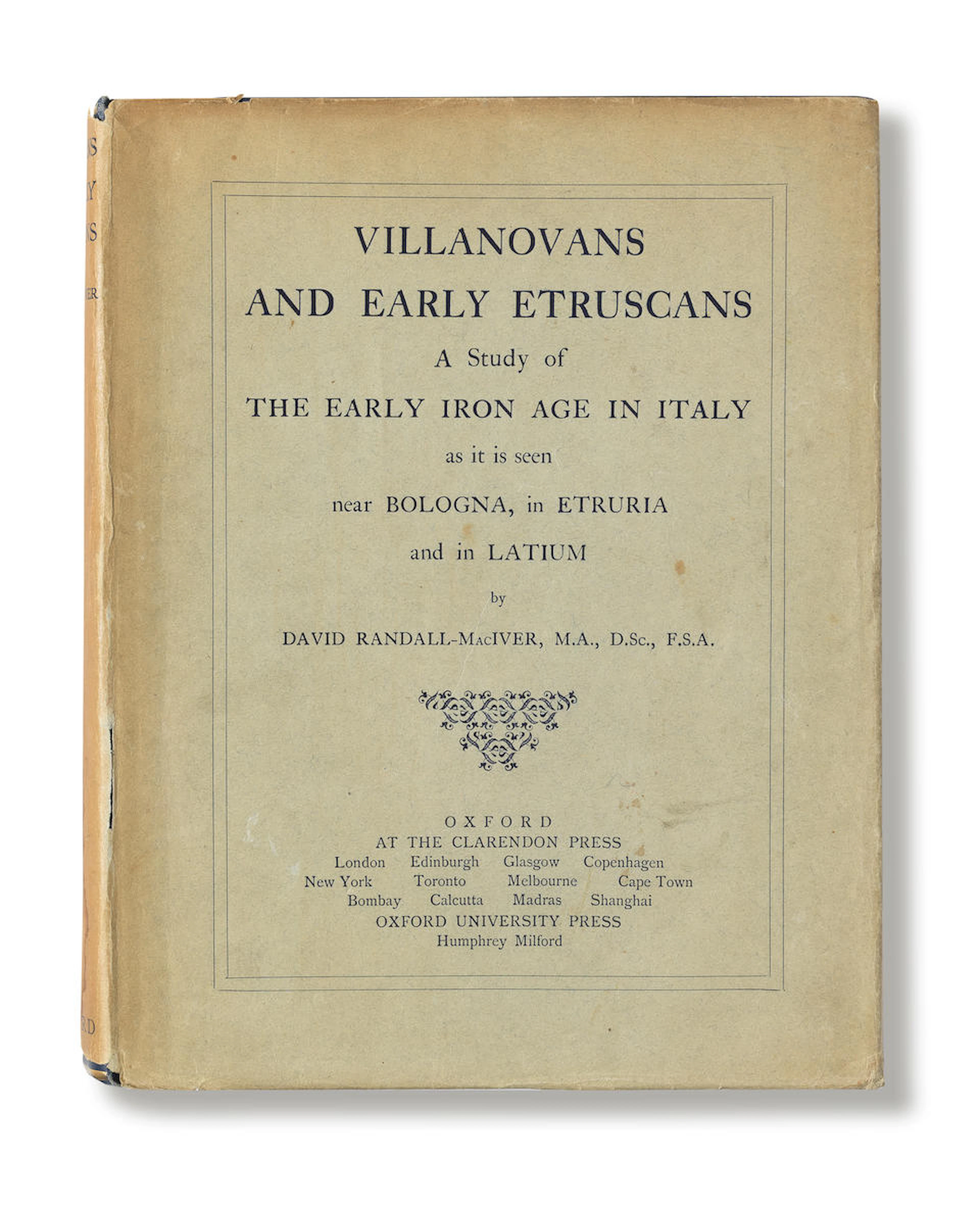 A group of books on Etruscan art 15