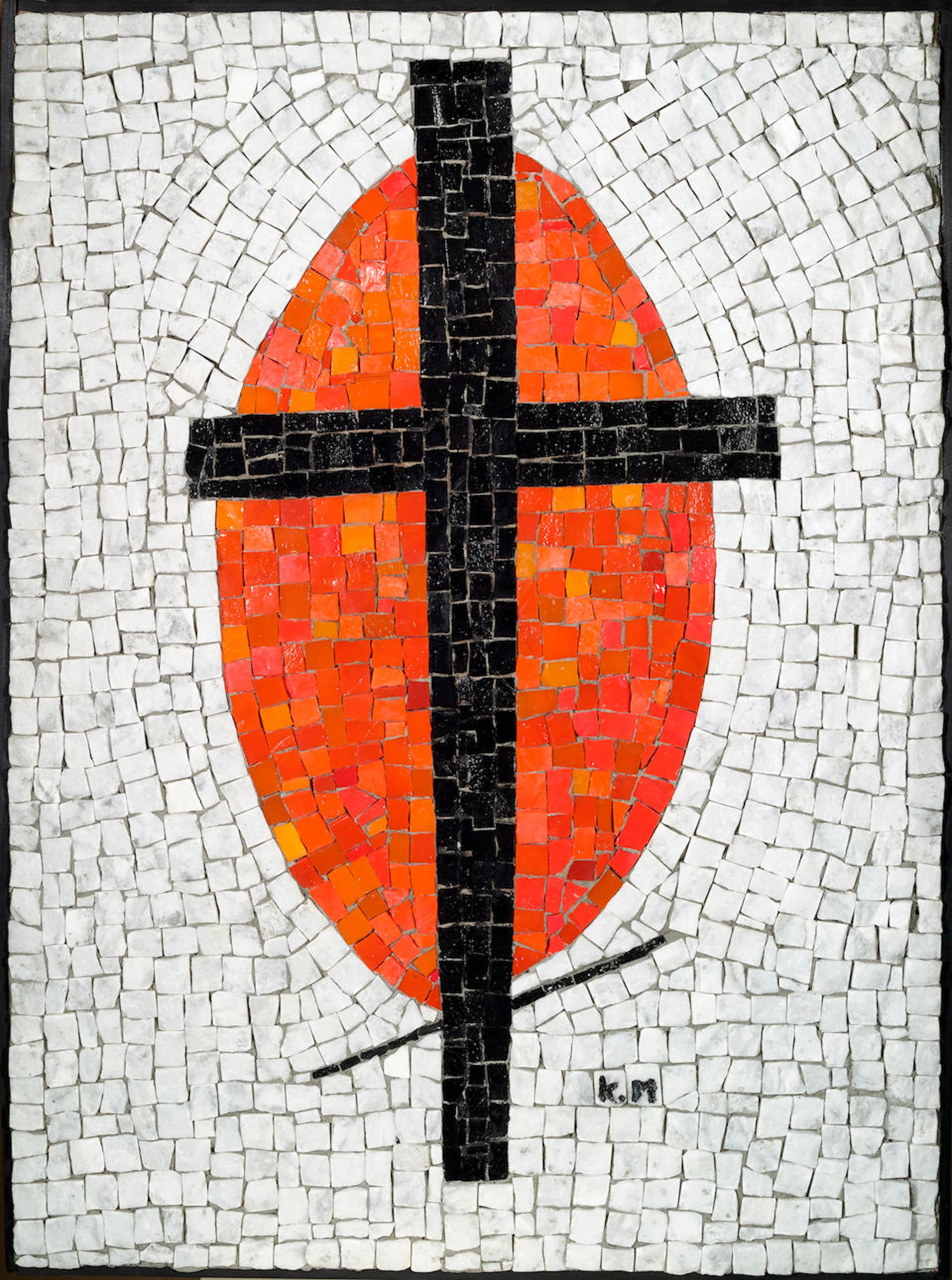 Heidi Melano (1929-2014) Suprematist Mosaic Panelcirca...