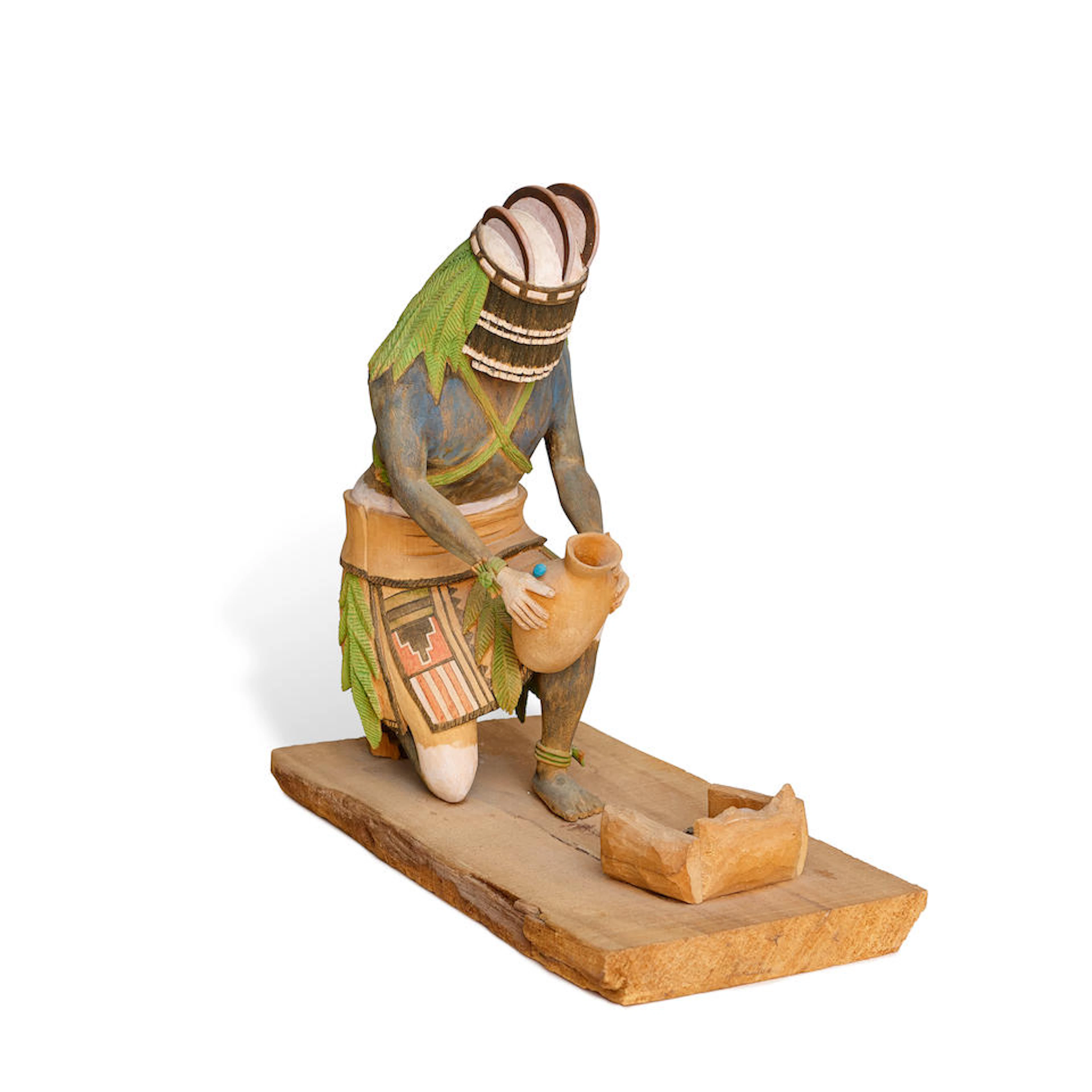 A Dennis Tewa katsina carving