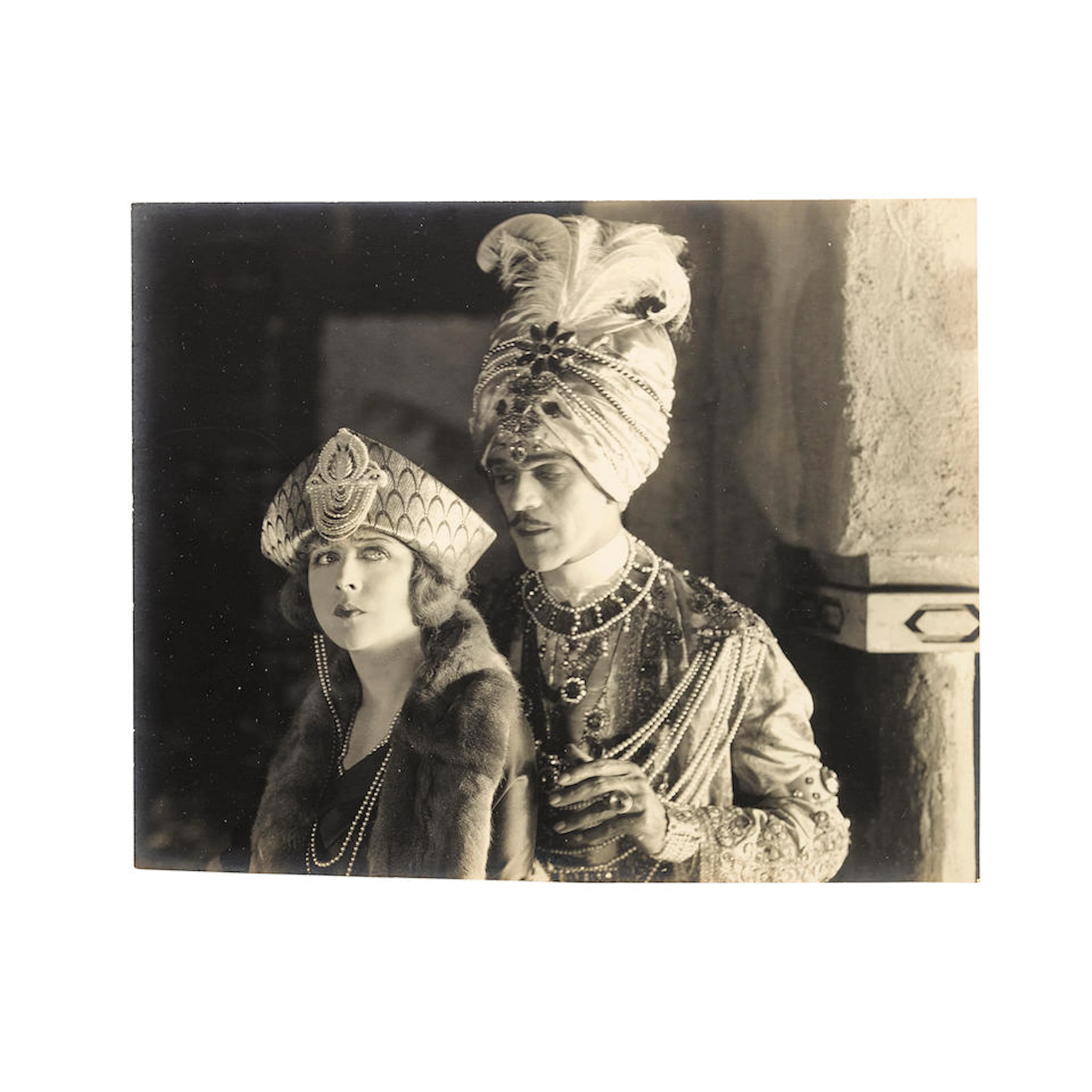 A Boris Karloff archive of stills from his silent films and stage performances
