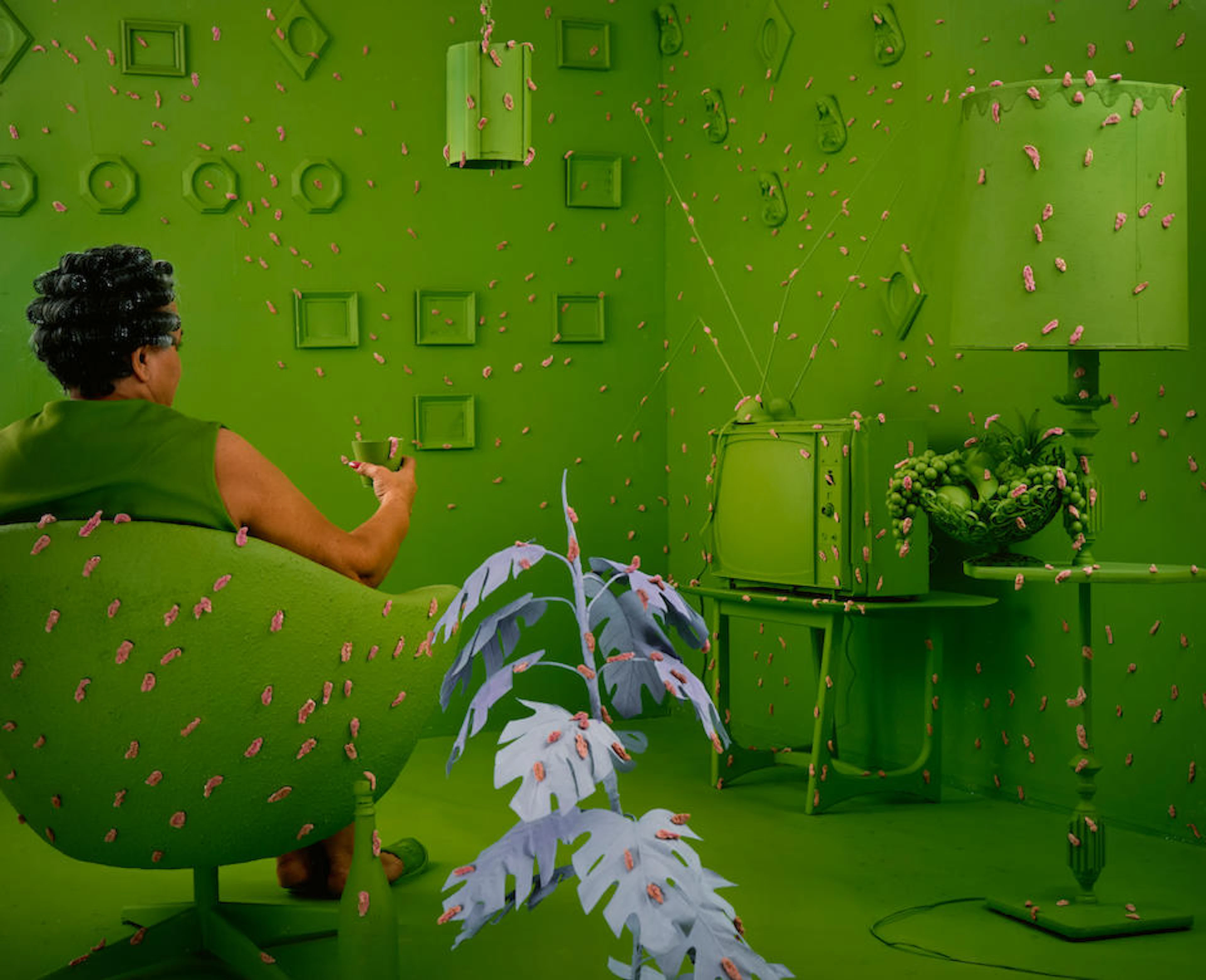 Sandy Skoglund (born 1946); Germs Are Everywhere;
