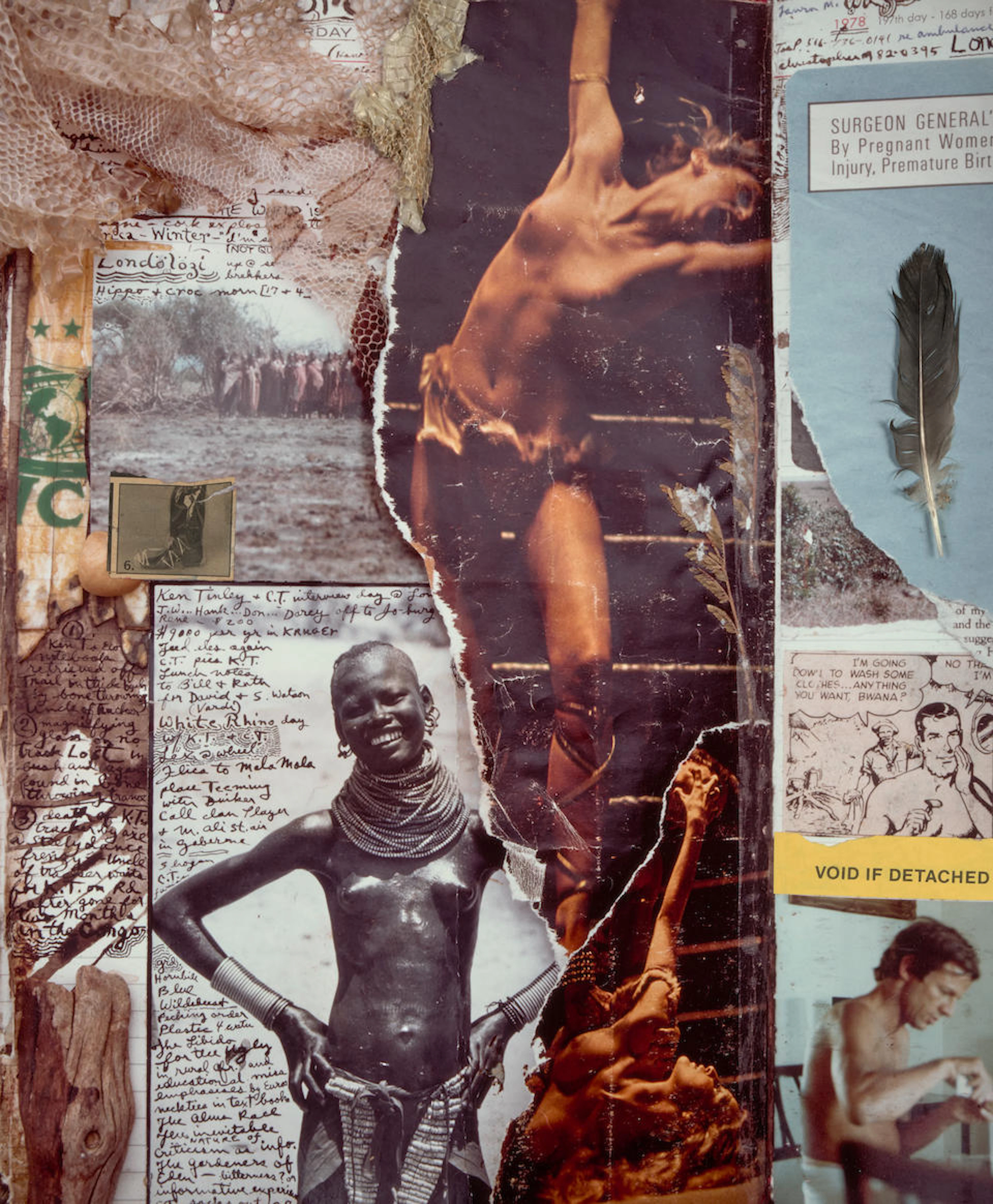 Peter Beard (1938-2020); Diary Page