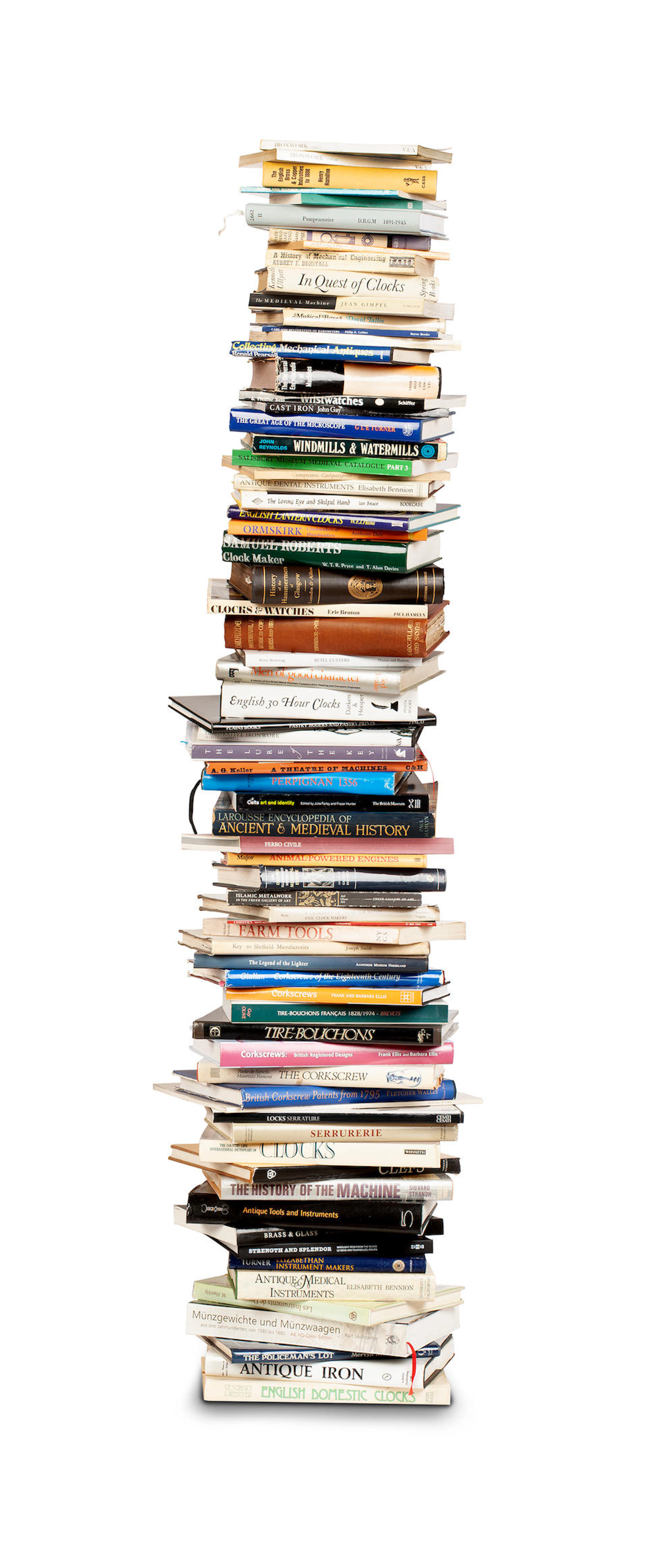 A collection of reference books: Relating to Clocks