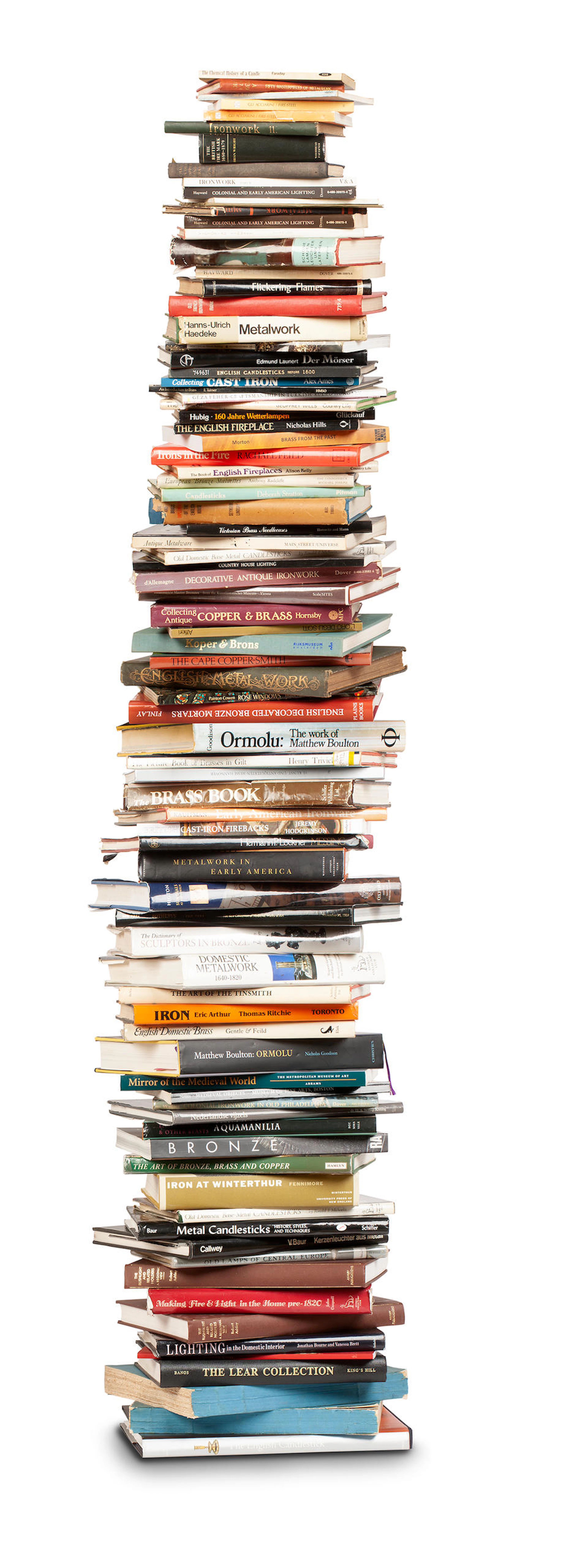 A collection of reference books: Relating to metalware