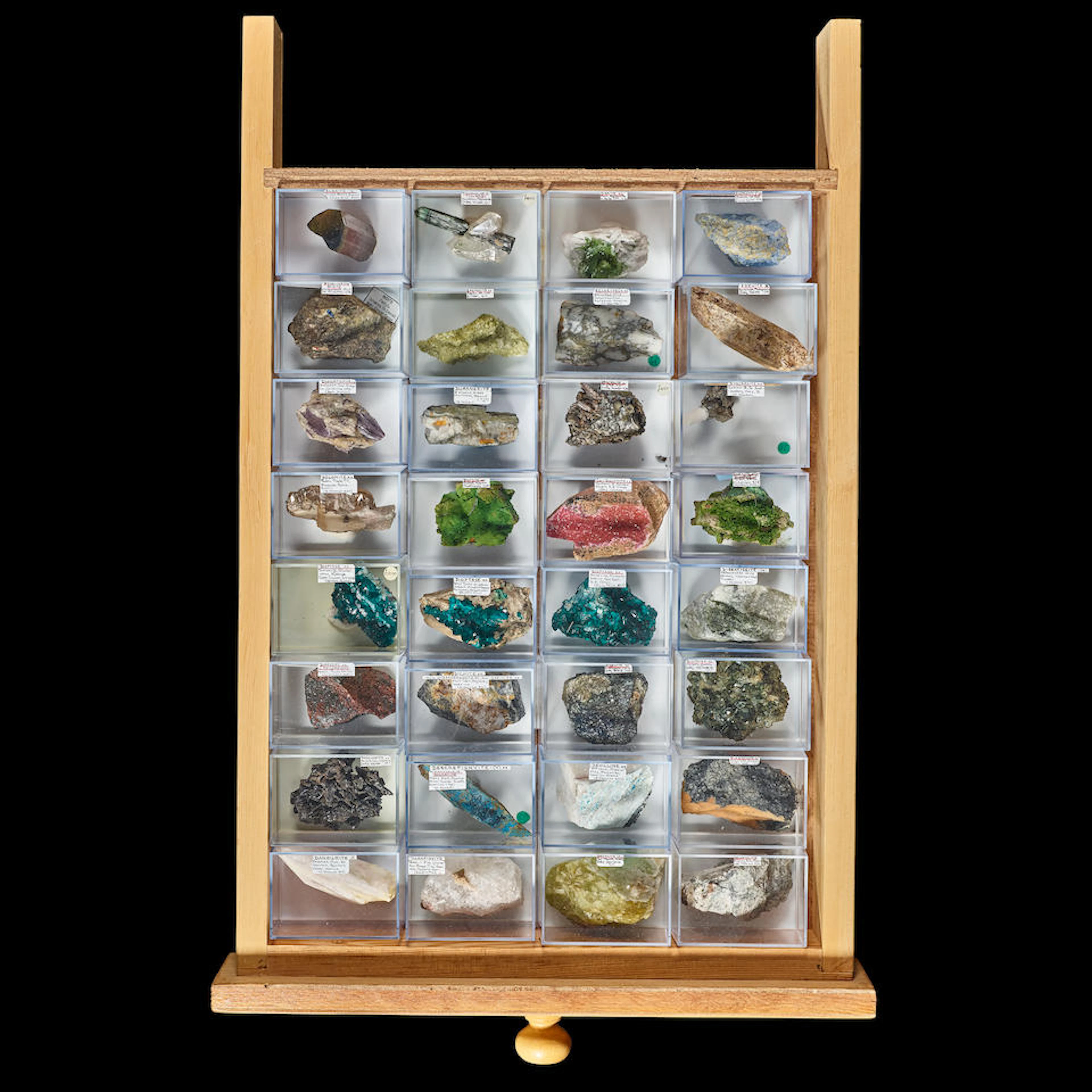 Eighty-Four Small Specimens Starting with Letter D through F
