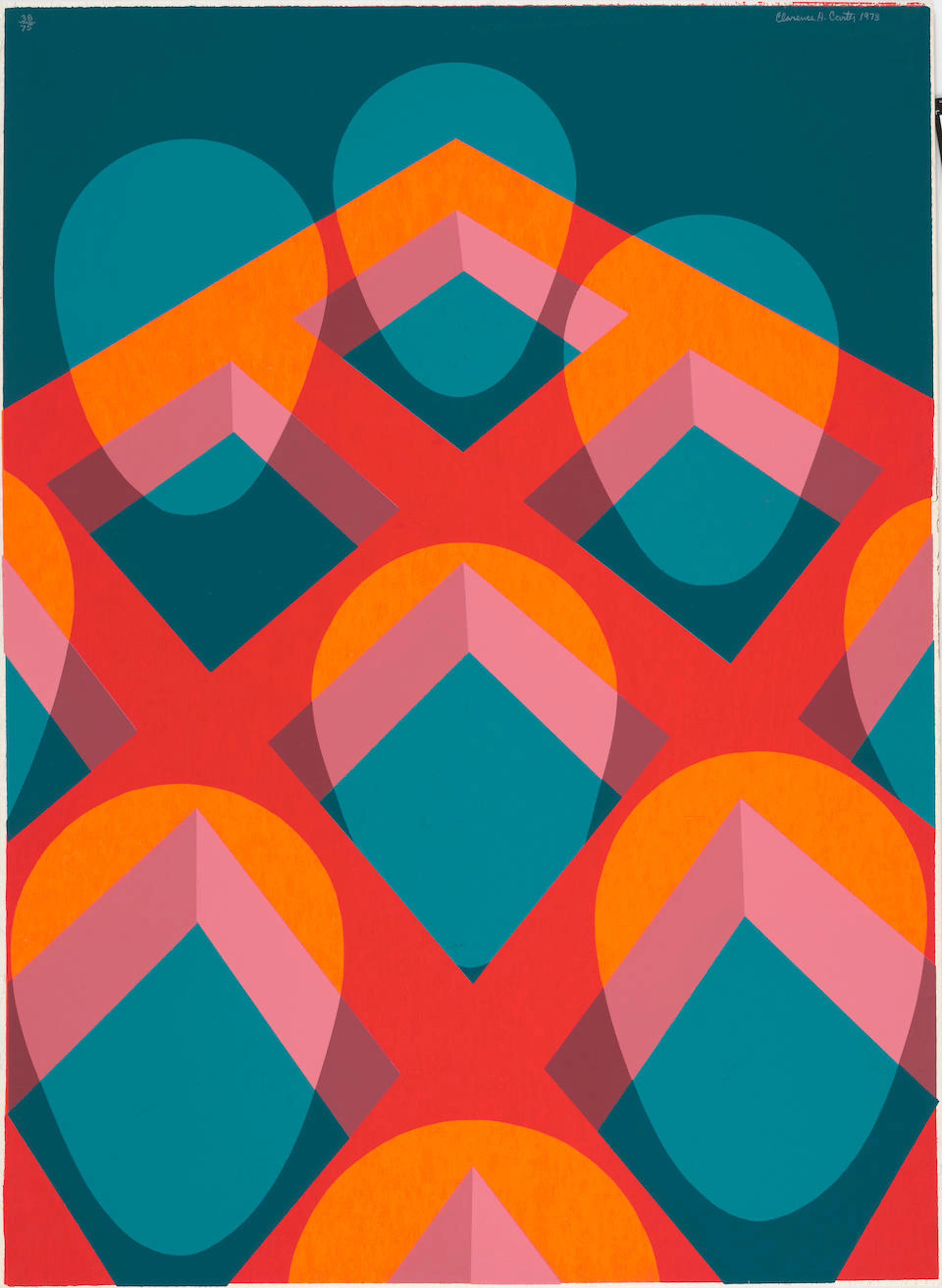Clarence Holbrook Carter (1904-2000); Untitled (Mandalas);