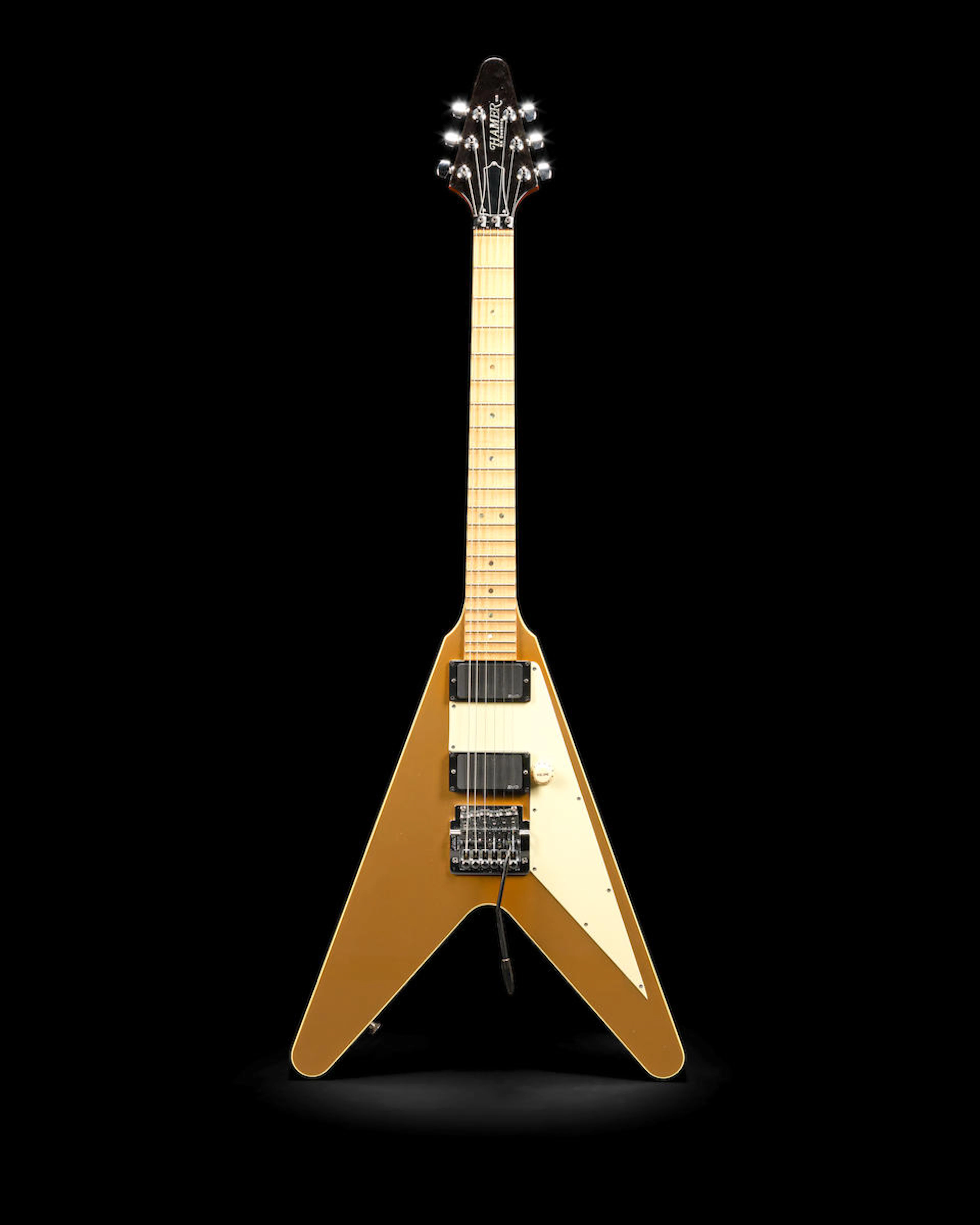 Judas Priest/K.K. Downing: A Hamer Custom K.K. Vector guitar, 2005,