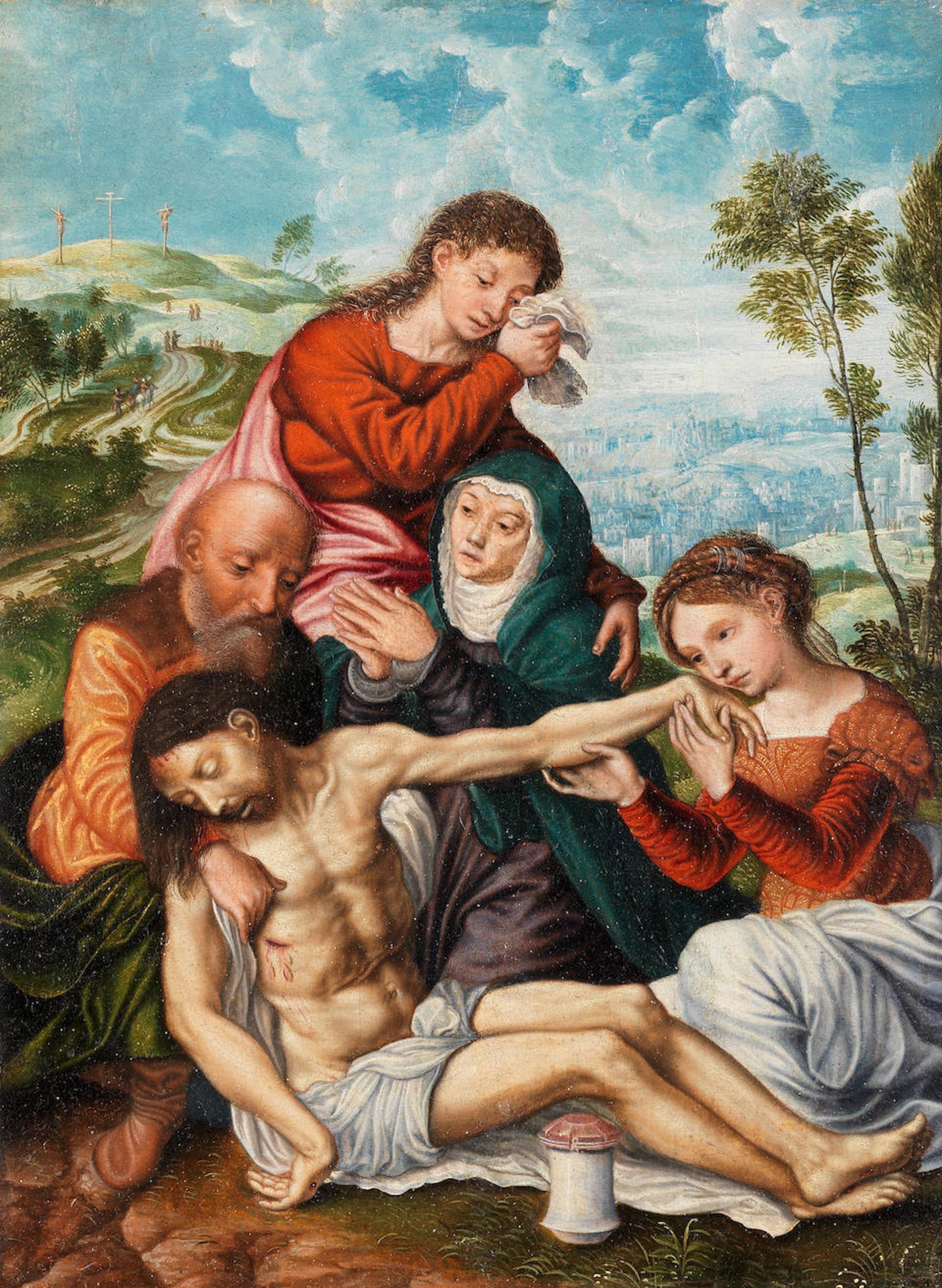 Follower of Jan Sanders van Hemessen (Hemiksen 1500-1566...