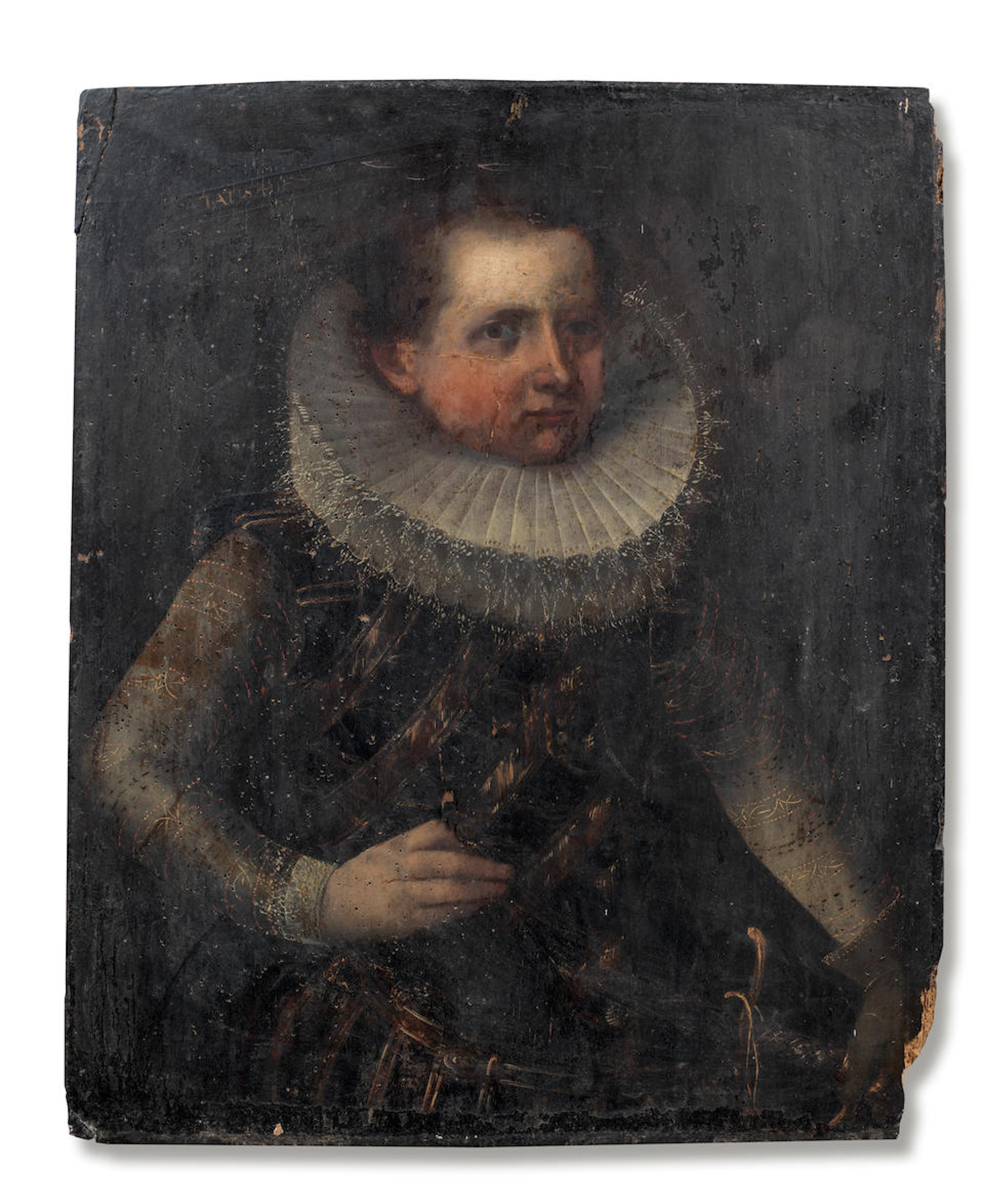 Circle of Lavinia Fontana (Bologna 1552-1614 Rome) Portrait of a boy