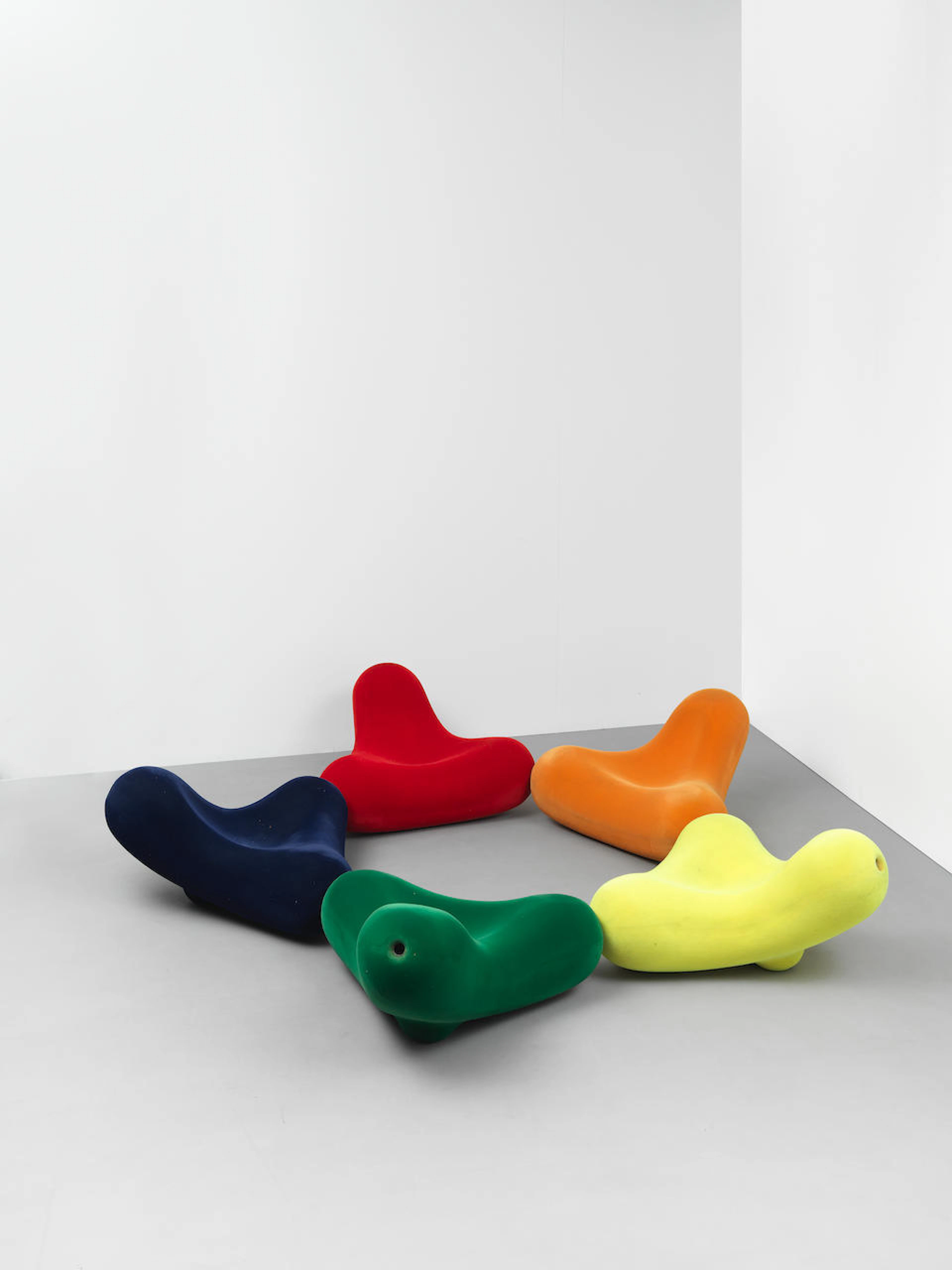 Marc Newson Group of five 'Bucky' chairs