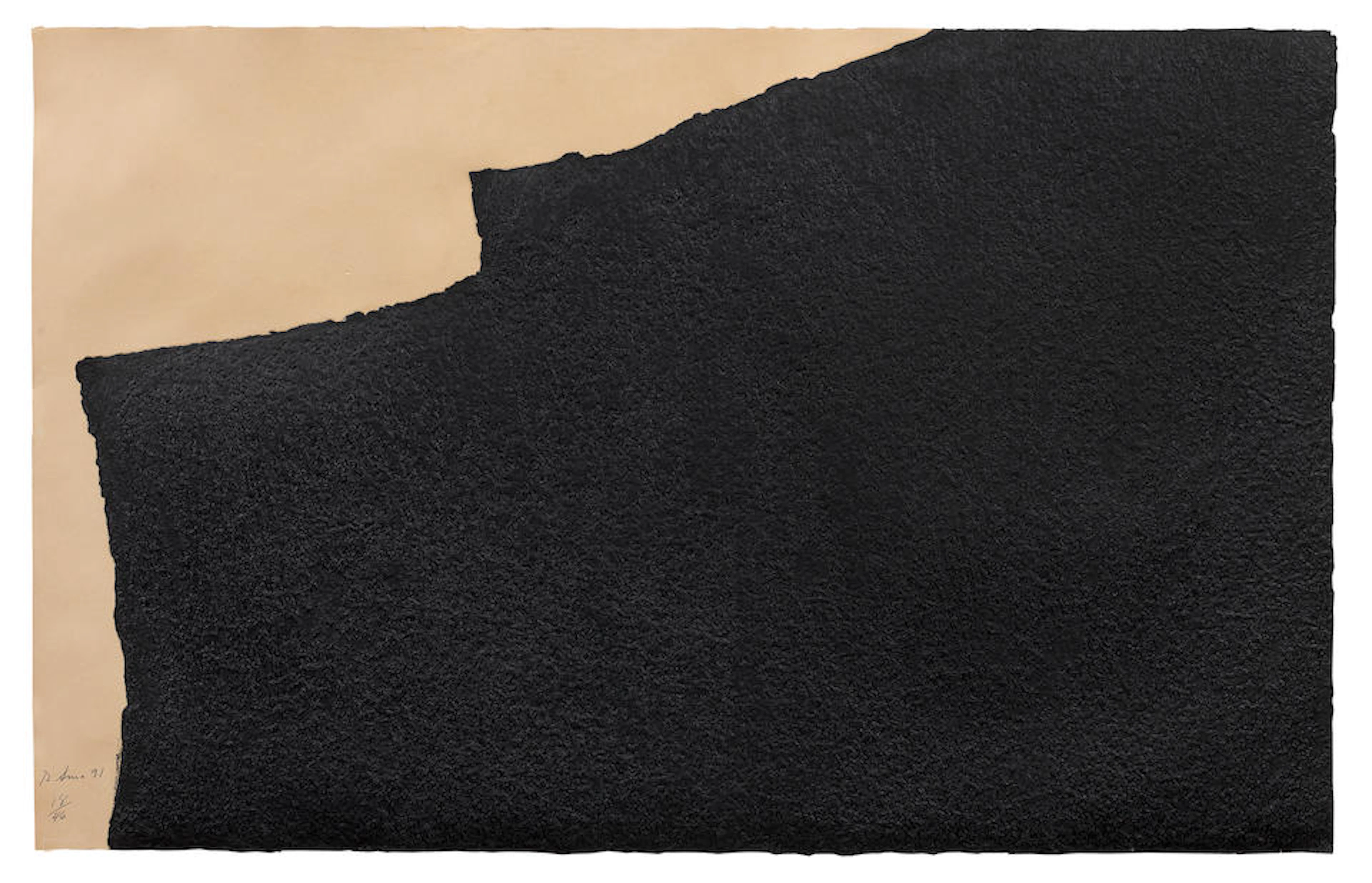 Richard Serra (born 1939) Iceland Etching