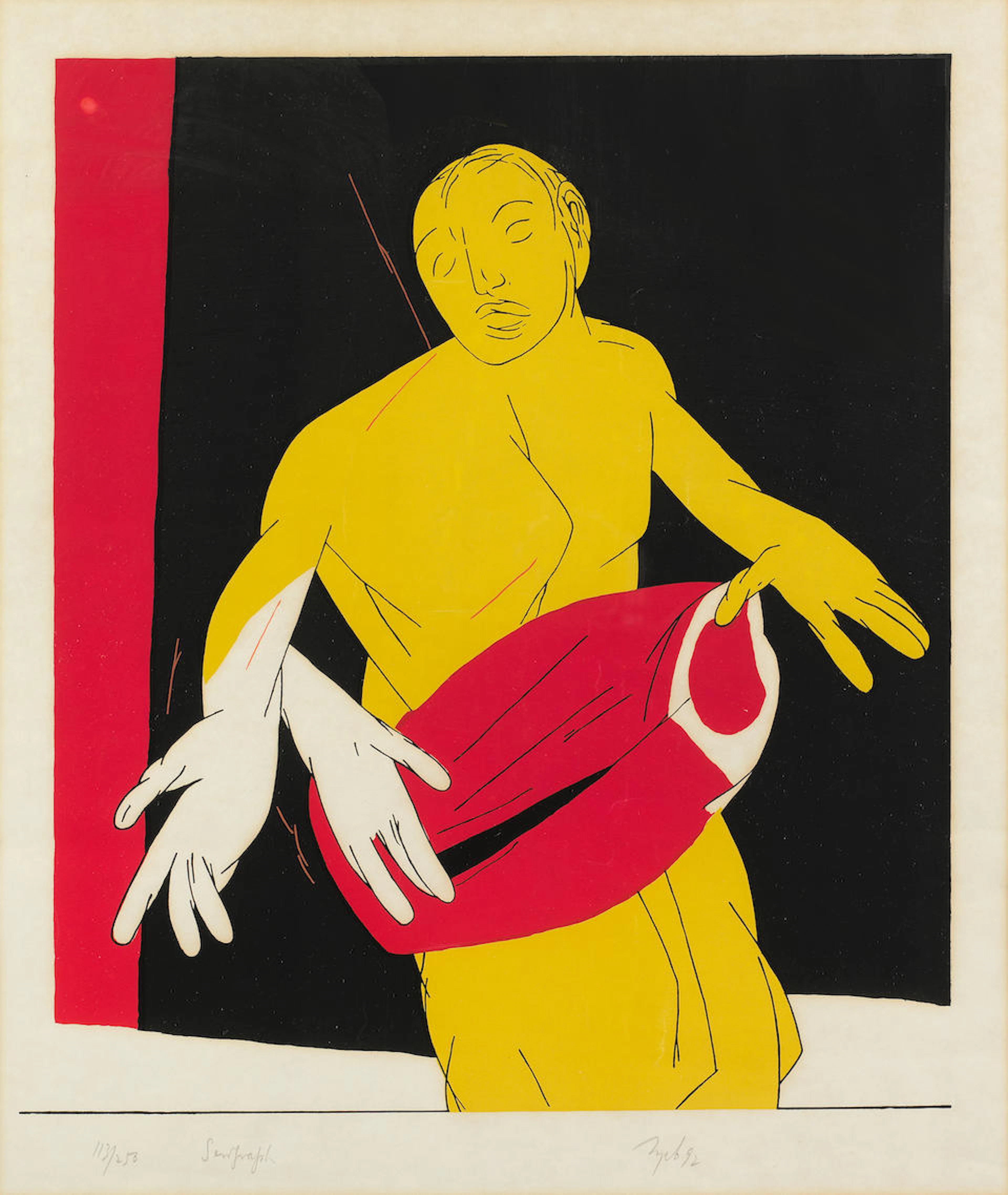 Tyeb Mehta (Indian, 1925-2009) Untitled