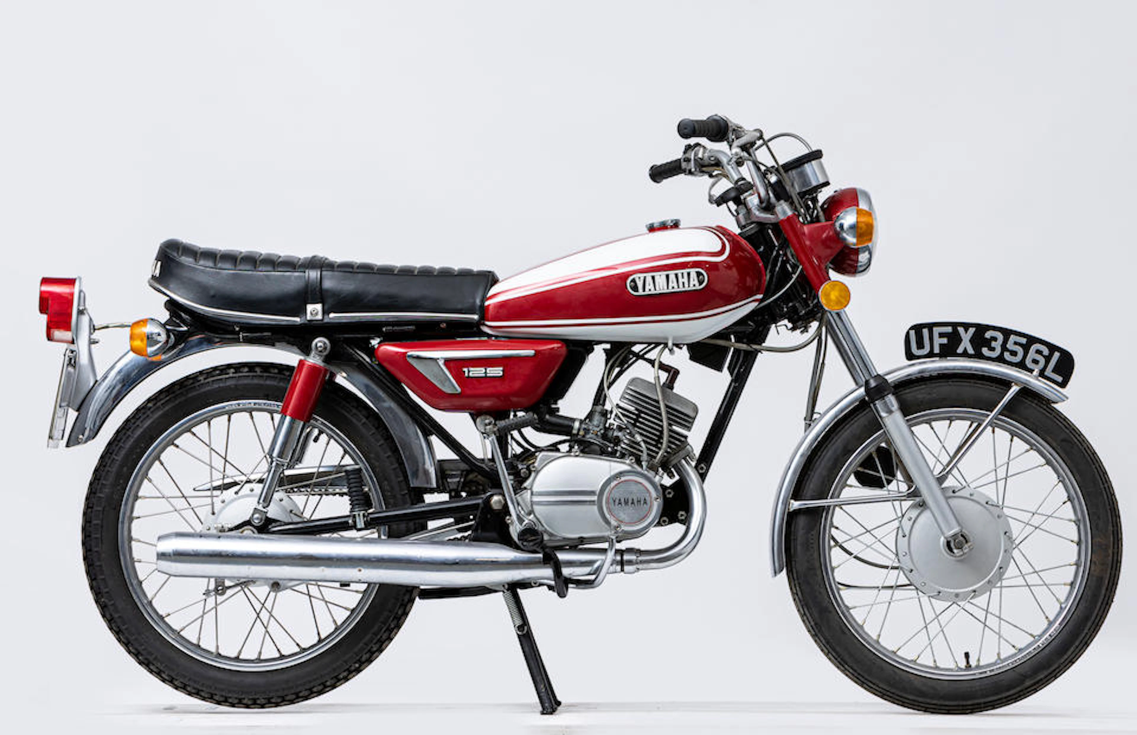1973 Yamaha 125cc YAS3 Frame no. AS3-017912 Engine no. AS3-017912