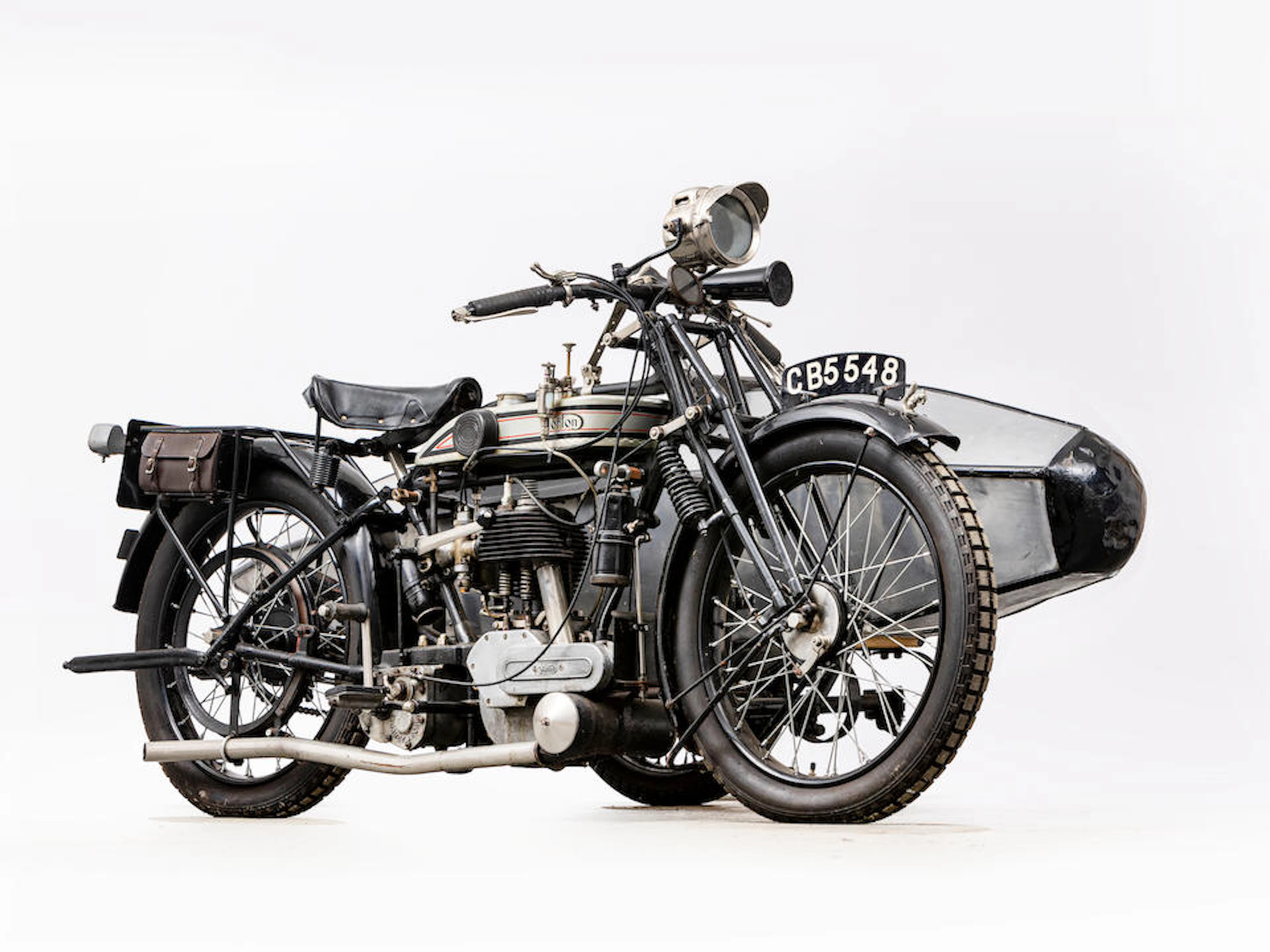 1925 Norton 490cc Model 16H & Swallow Sidecar Frame no. 17729 Engine no. 25685