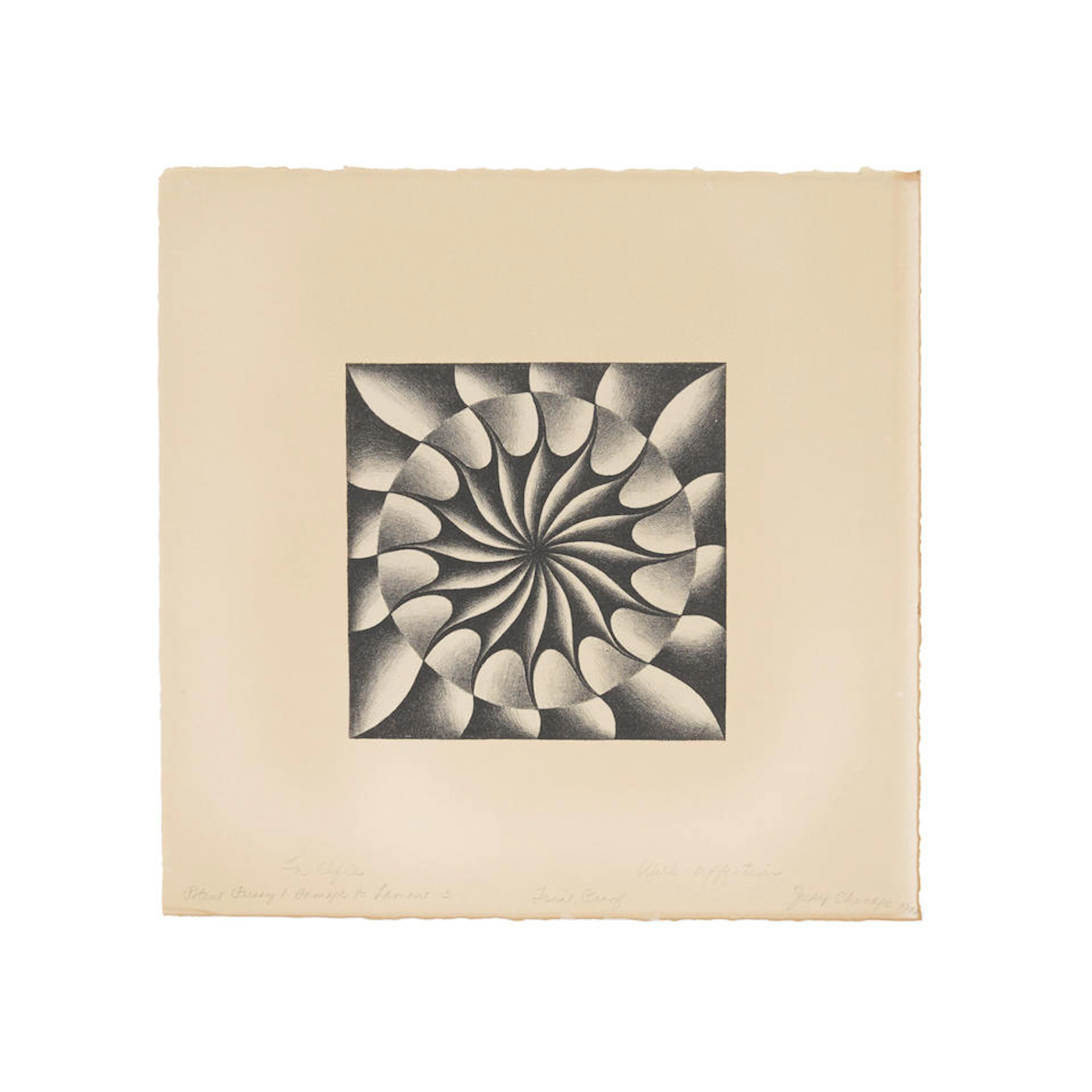 Judy Chicago (born 1939); Potent Pussy / Homage to Lamont 3;