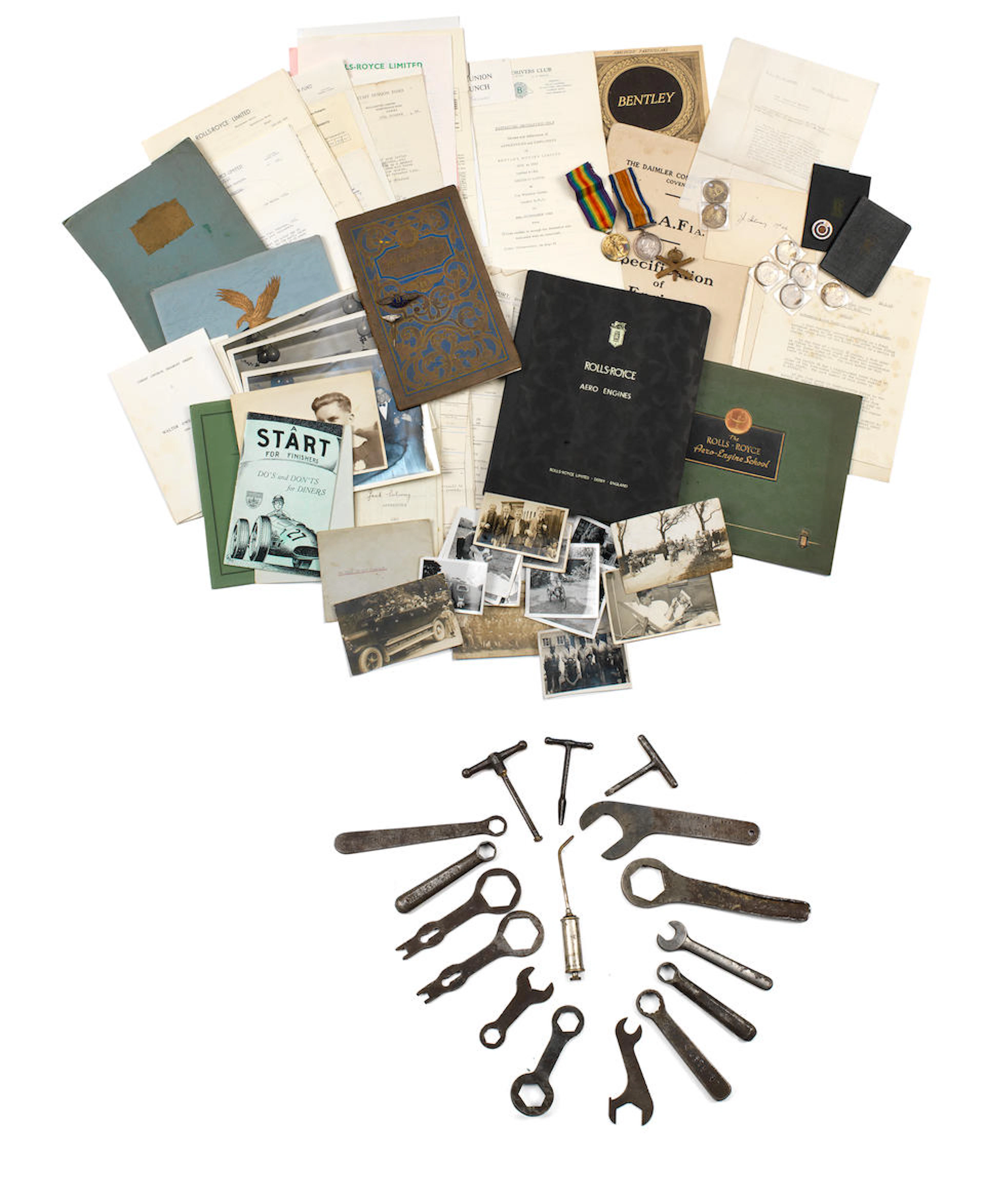 A collection of ephemera