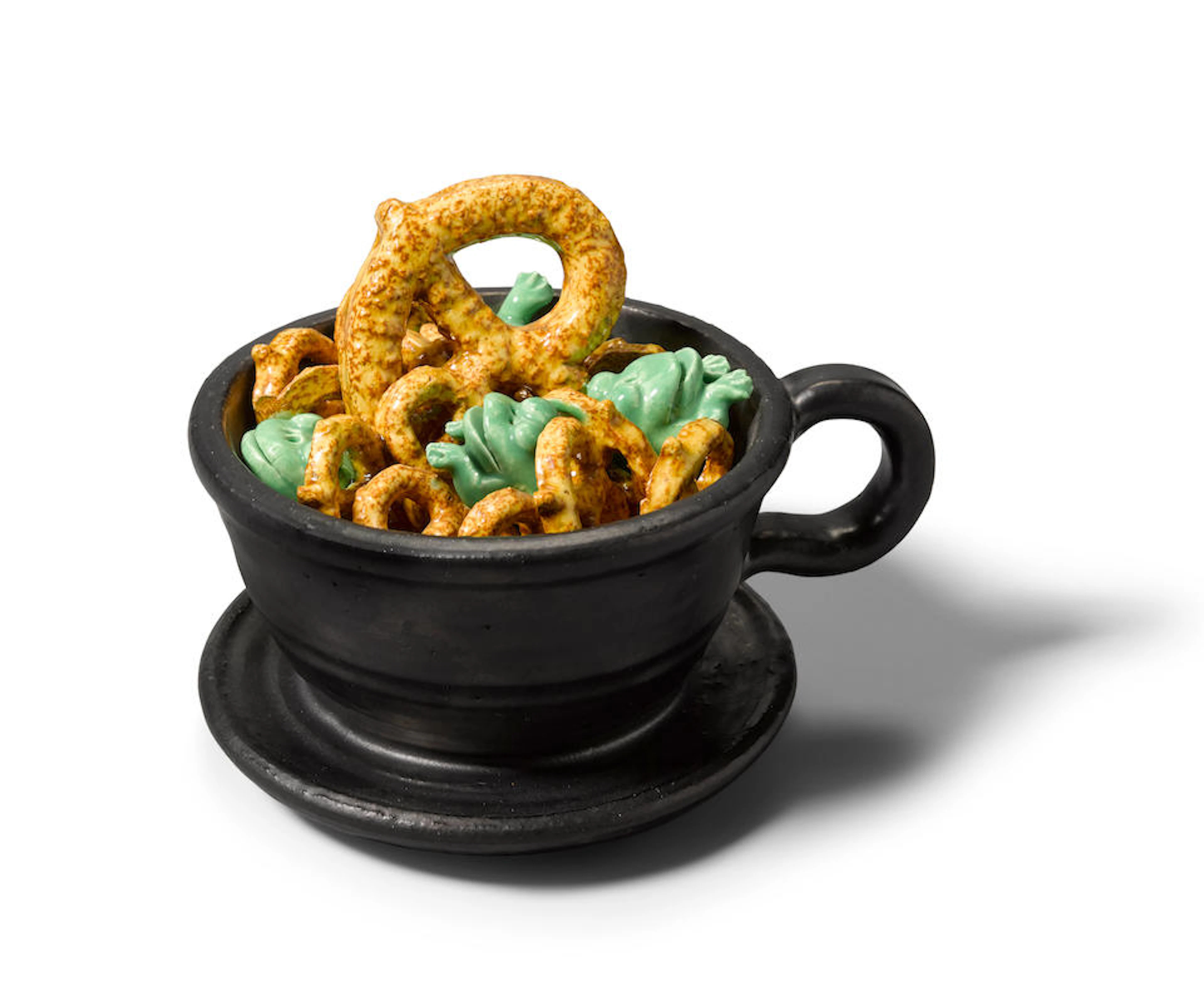 DAVID JAMES GILHOOLY (1943-2013) Pretzel Cup, 1990