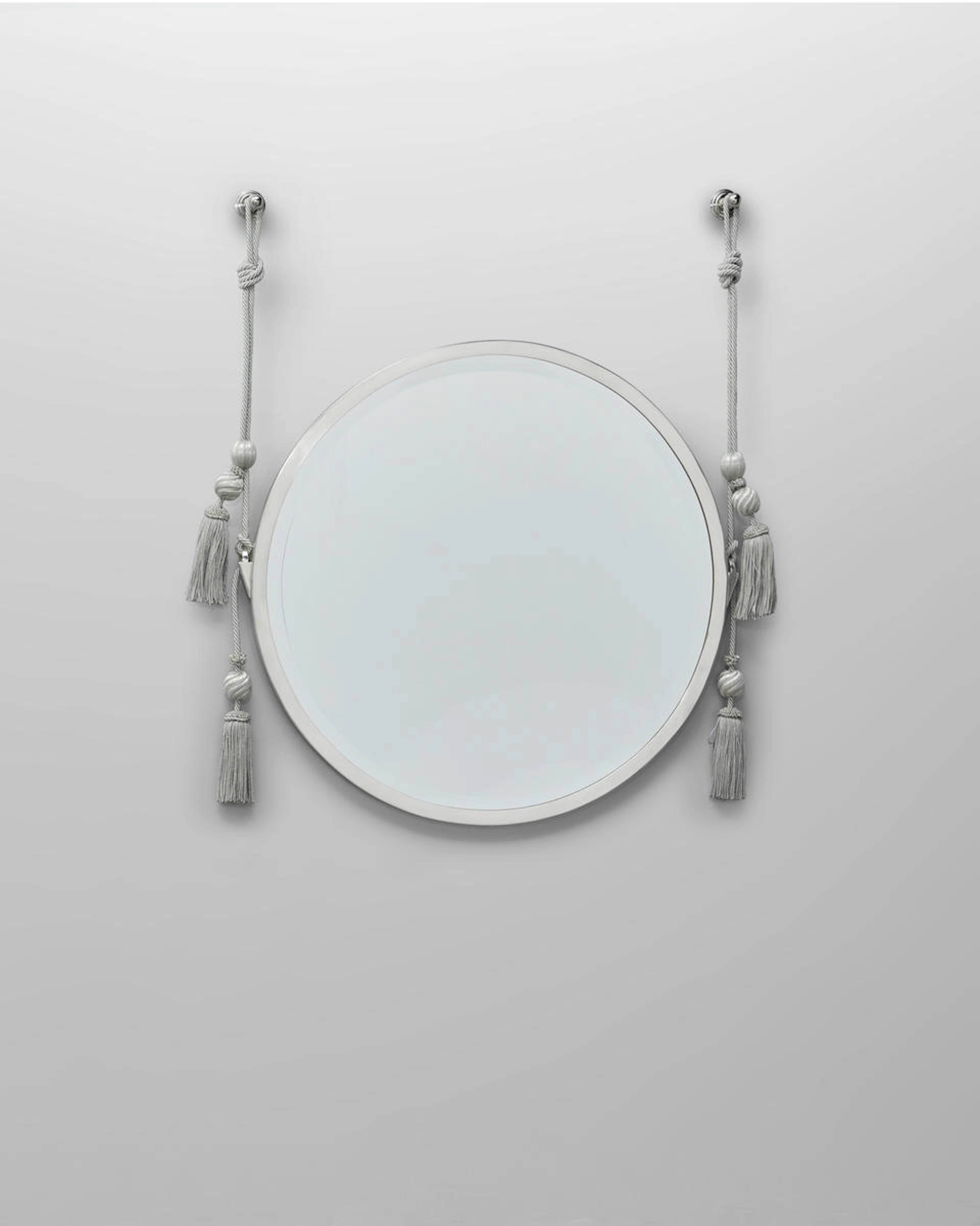EMILE-JACQUES RUHLMANN (1879-1933) Wall Mirrorcirca 1935silvered bronze