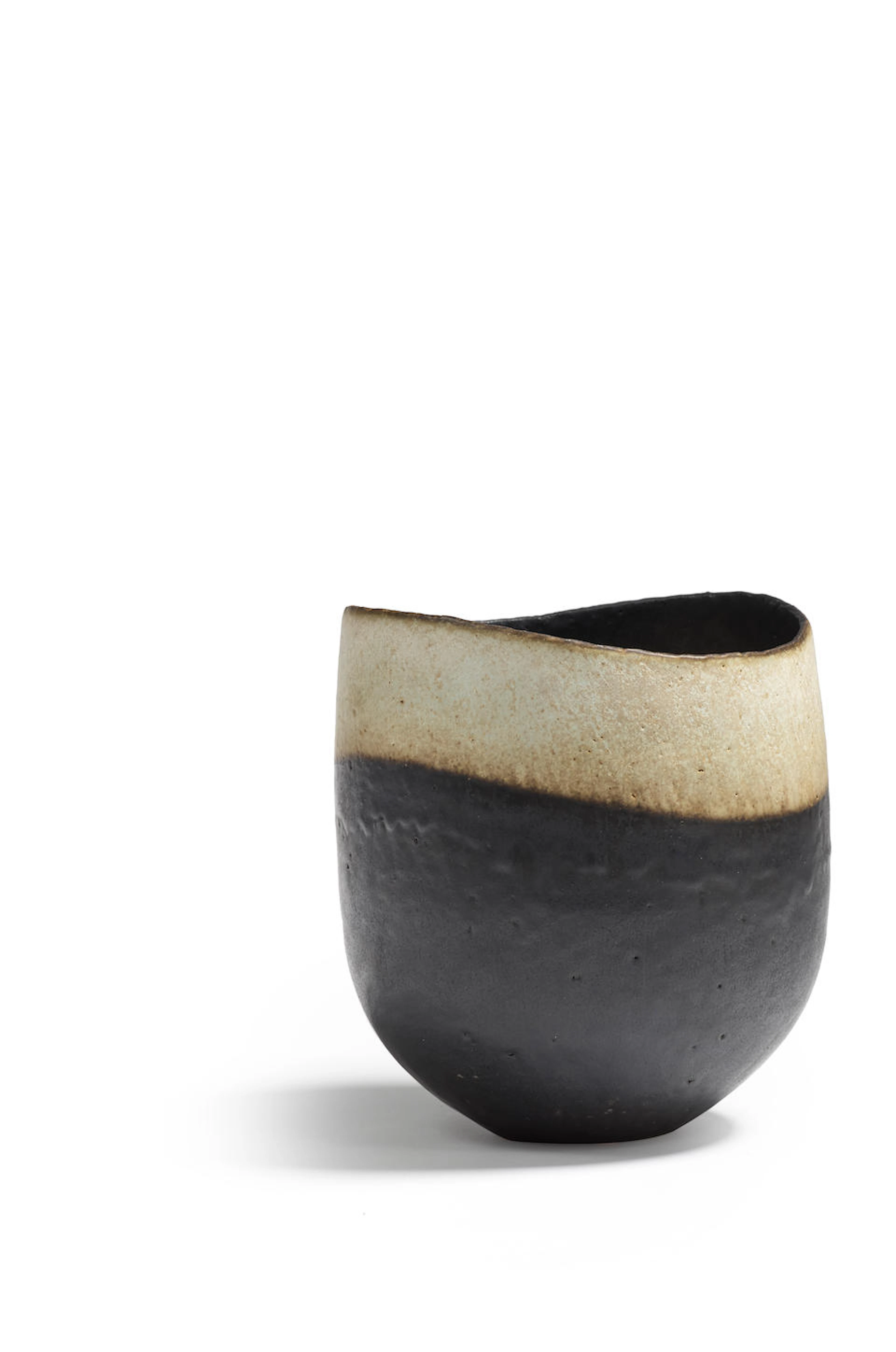 JOHN WARD (BORN 1938) 'Black and White' Vesselcirca...