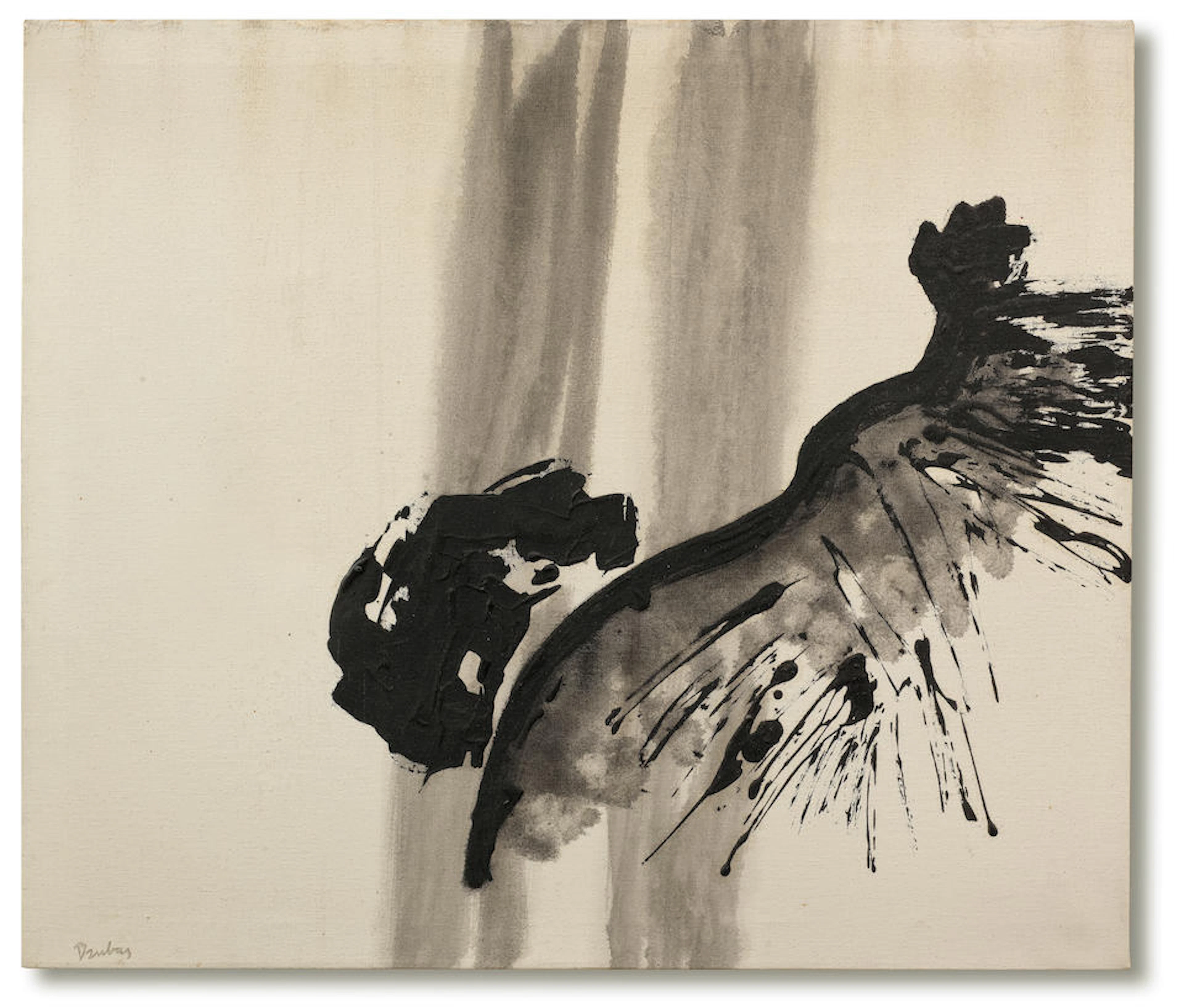 FRIEDEL DZUBAS (1915-1994) Loneview 1960-61