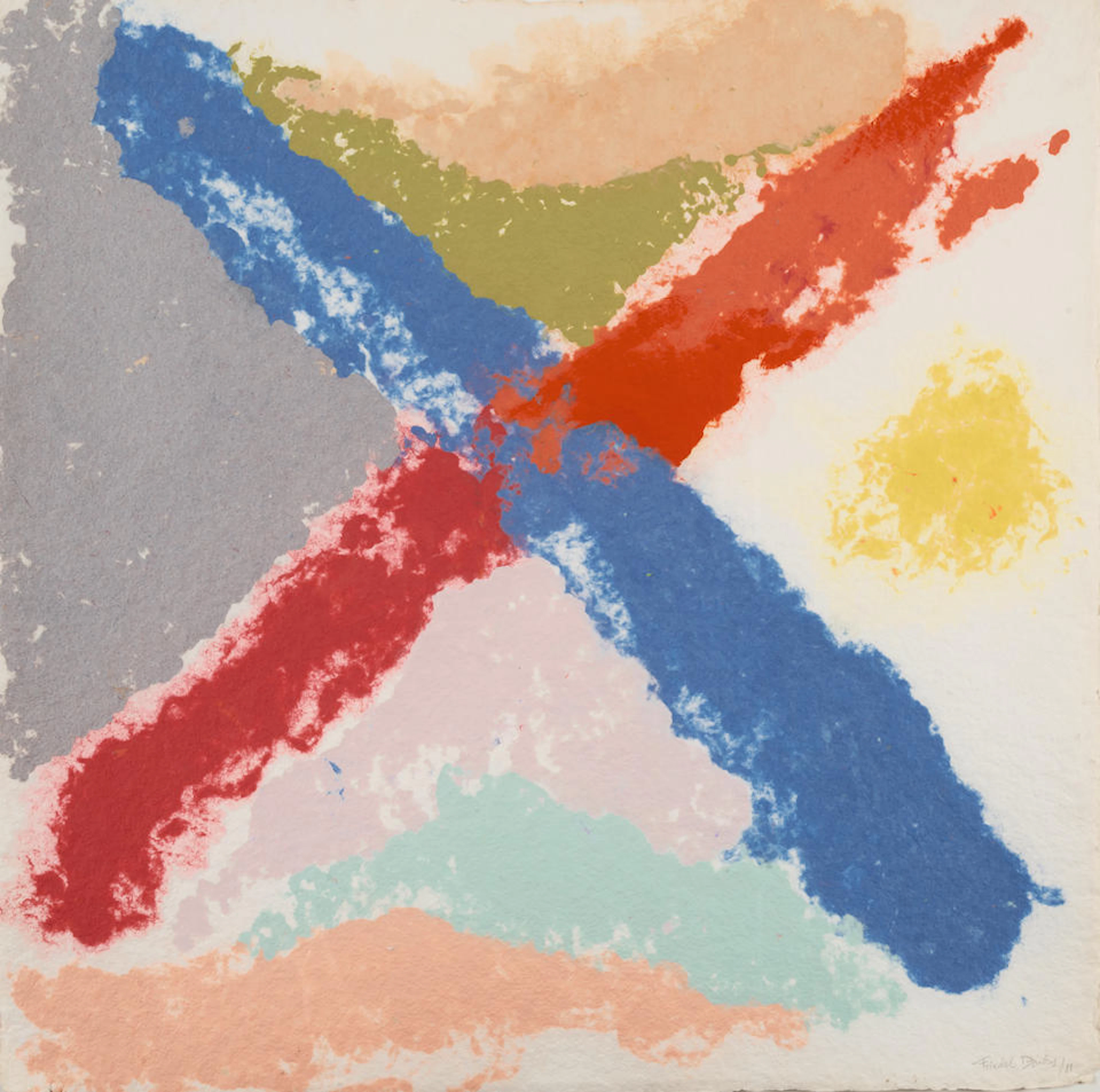 FRIEDEL DZUBAS (1915-1994) Untitled 1981