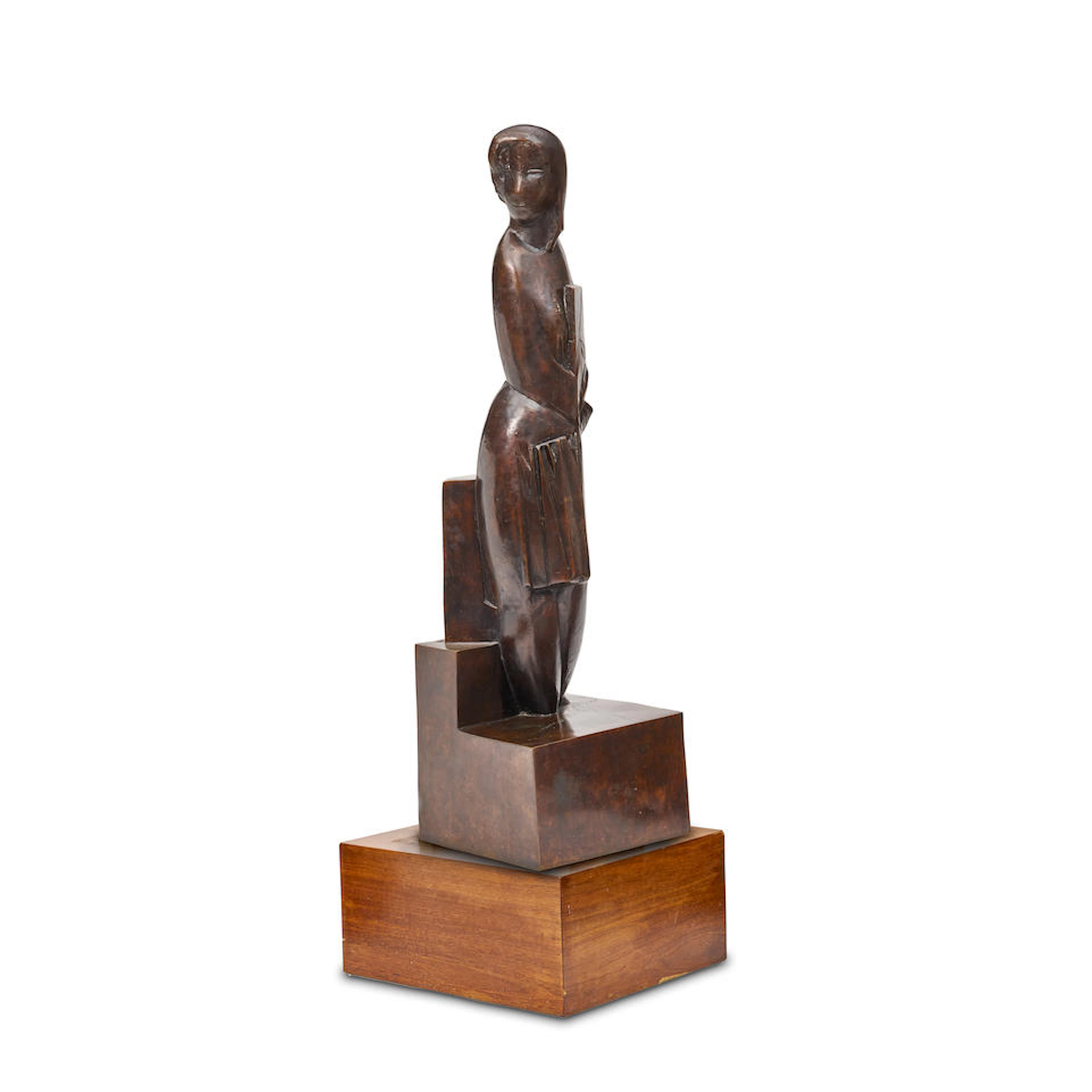 JOSEPH CSAKY (1888-1971) L'Etudiantemodeled 1928