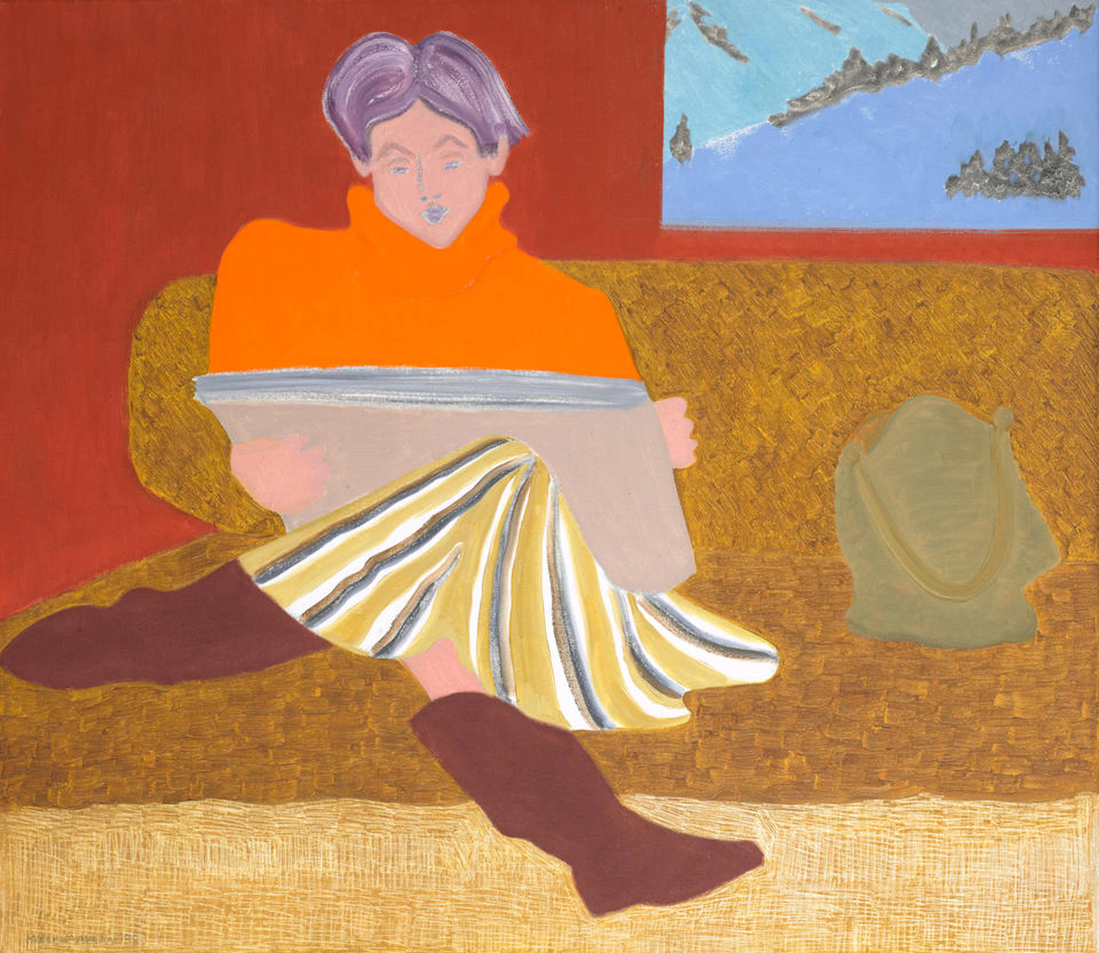 March Avery (born 1932) Karla Drawing 28 1/8 x 32 1/8 in
