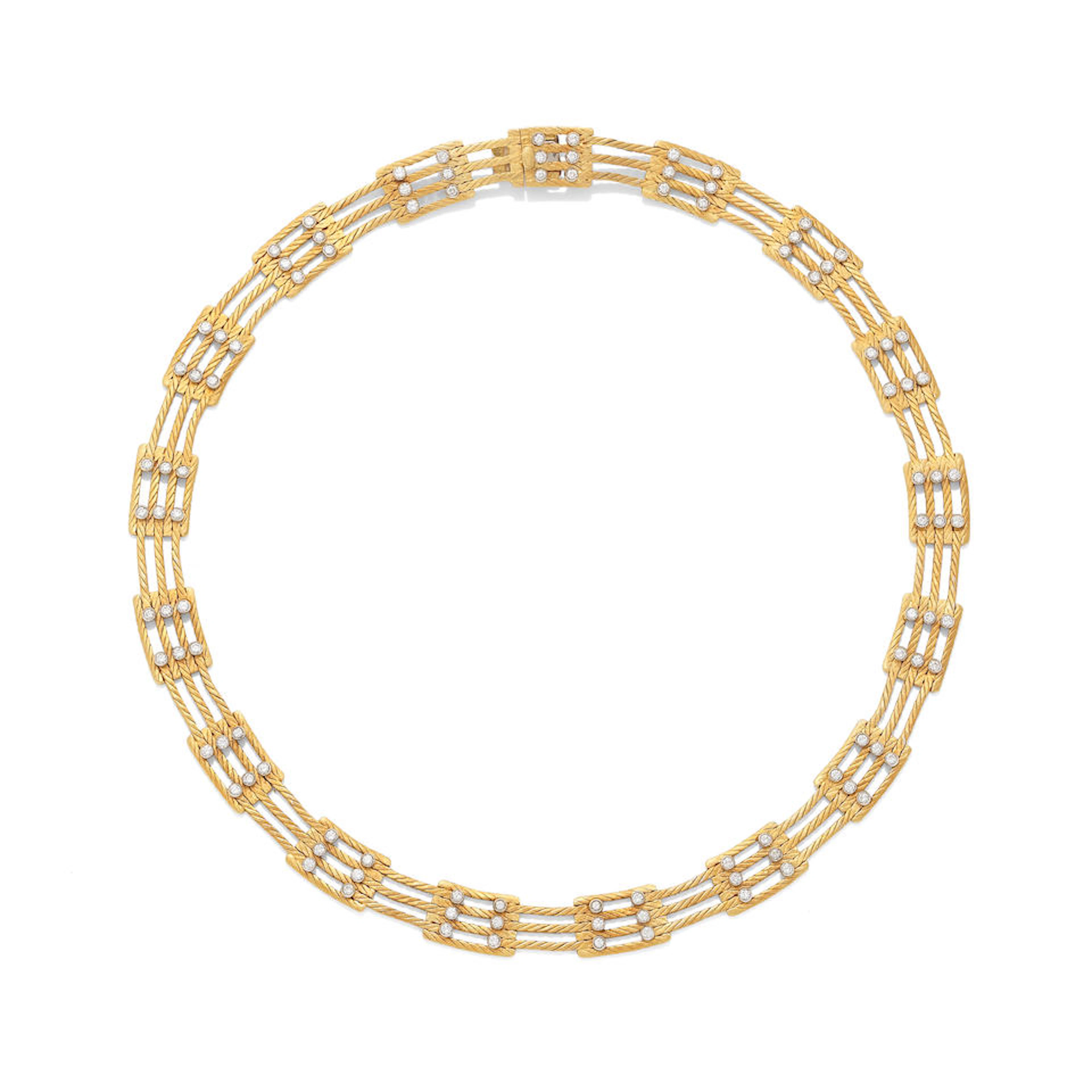 BUCCELLATI: DIAMOND-SET NECKLACE