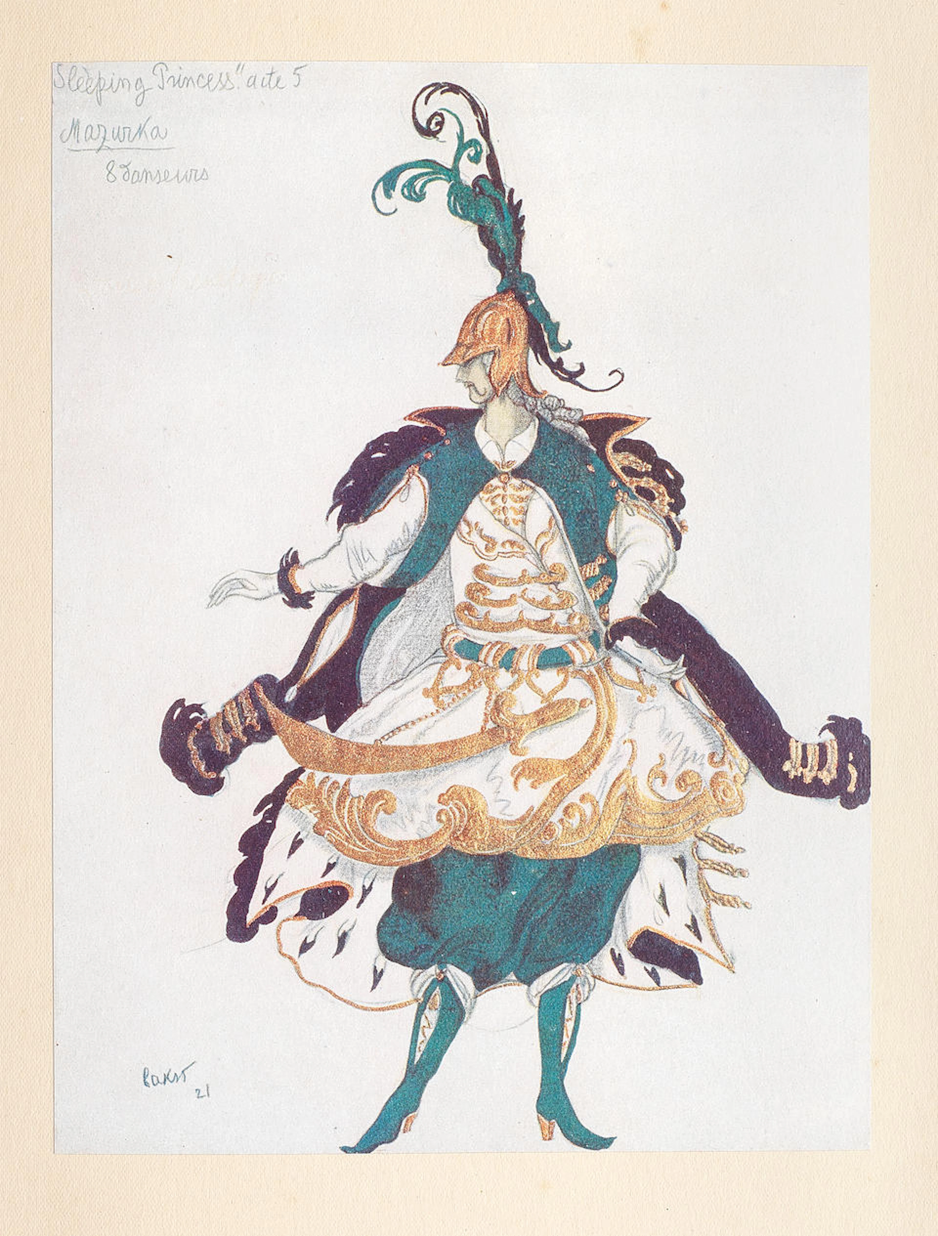 BAKST (LÉON) The Designs of Léon Bakst for the Sleeping Princess