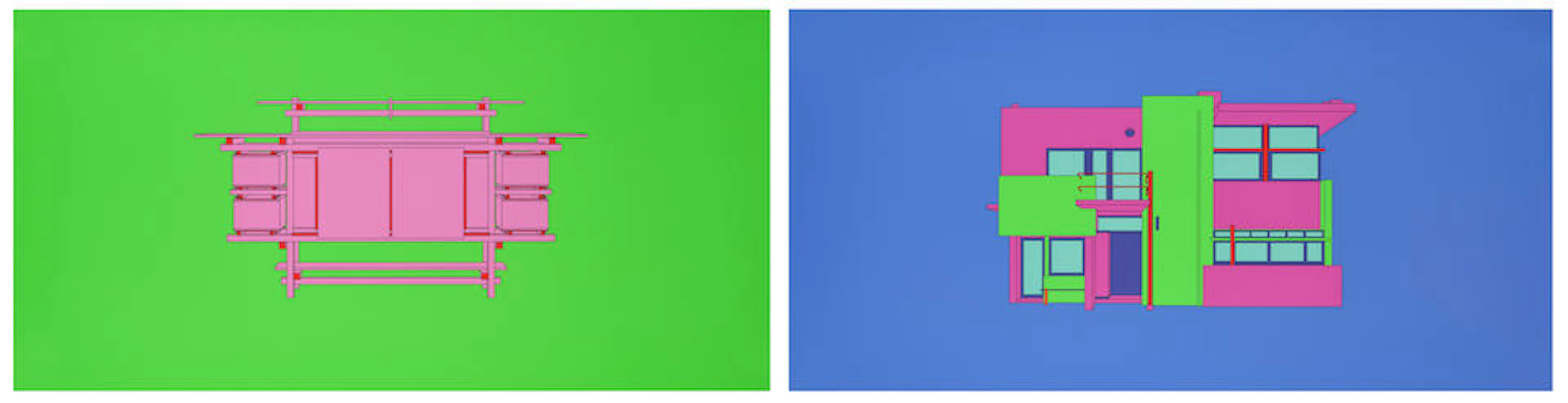 Michael Craig-Martin (B. 1941) Gerrit Rietveld - from 'Design and Architecture'