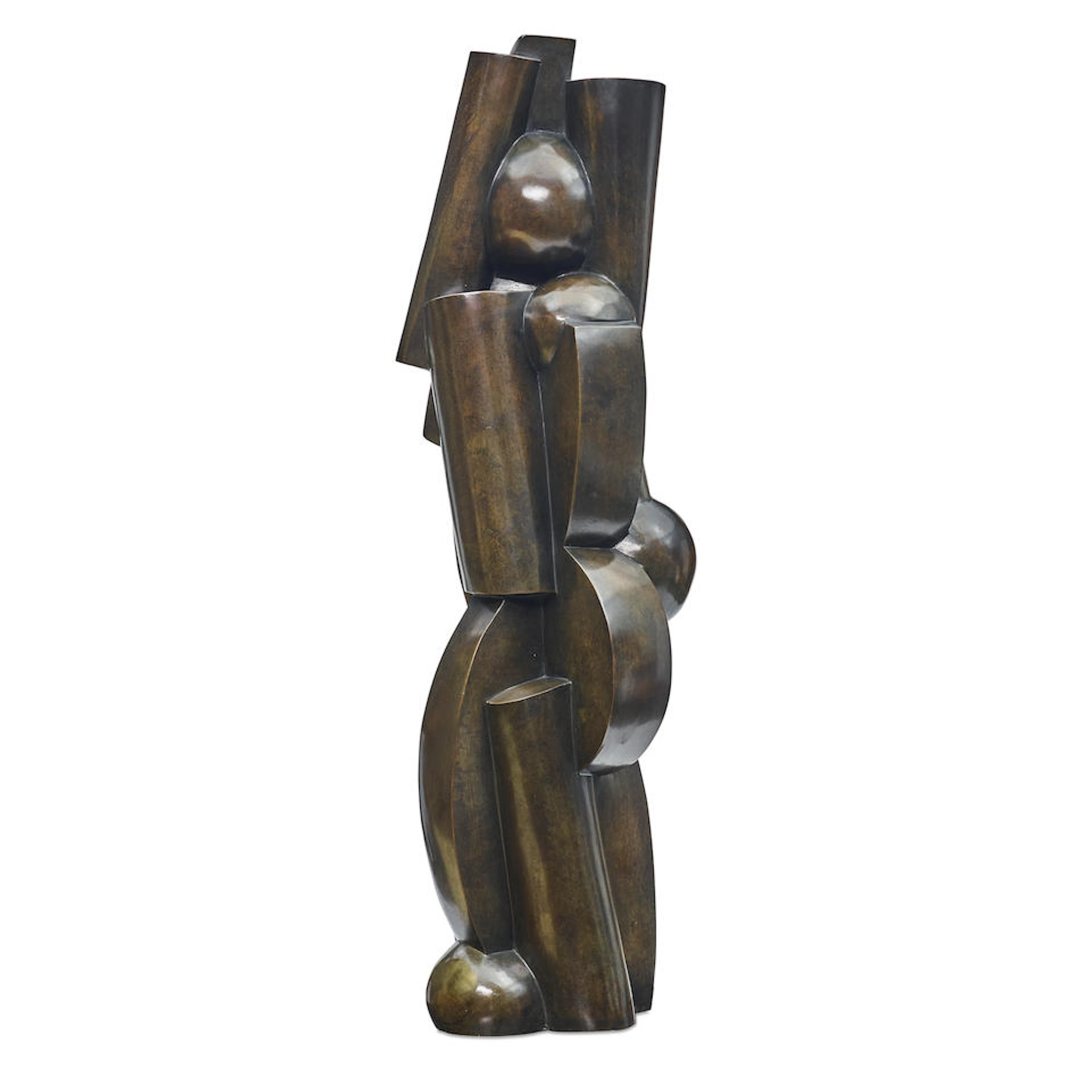 JOSEPH CSAKY (1888-1971) Cones et spheres modeled 1919