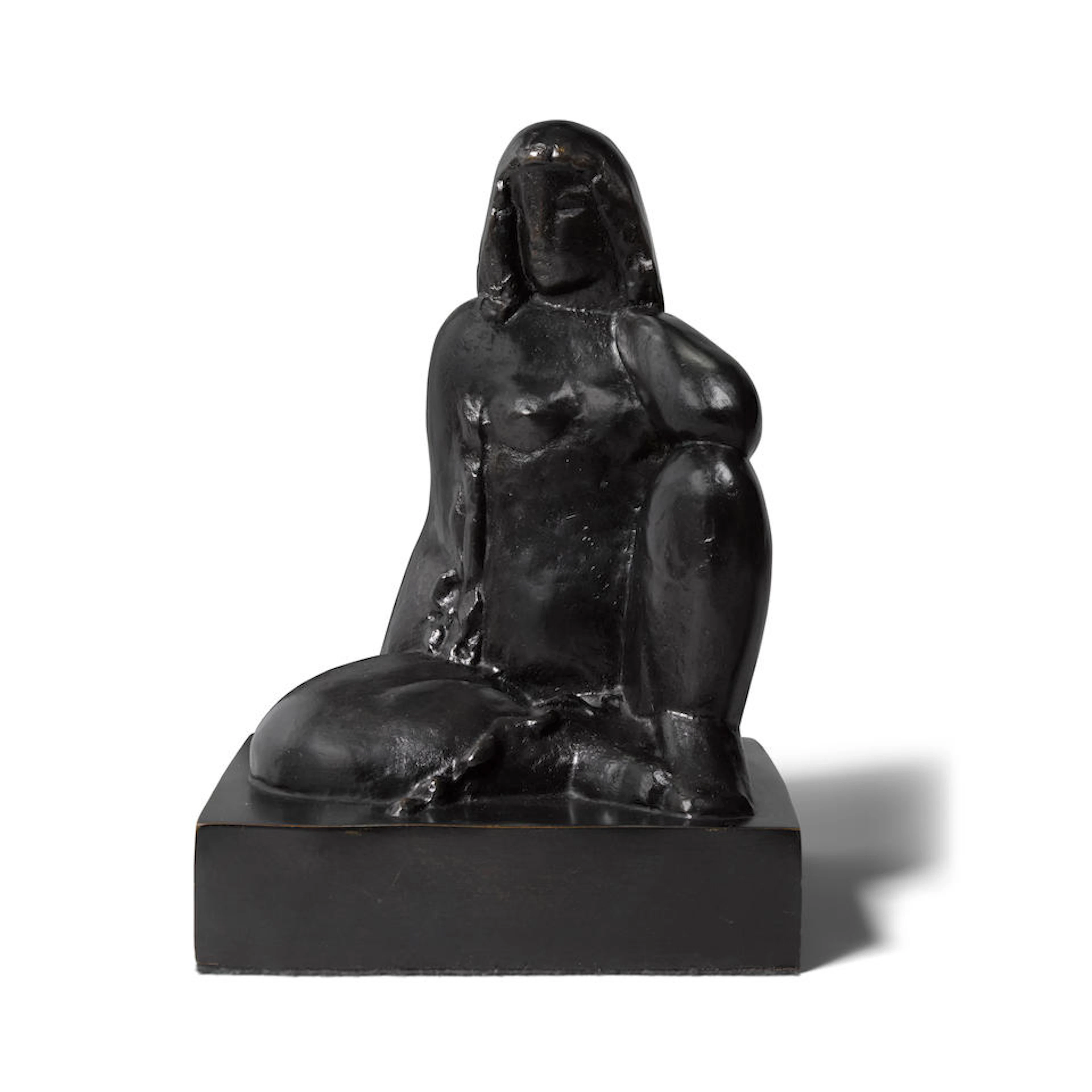 JOSEPH CSAKY (1888-1971) Nu assis modeled 1929