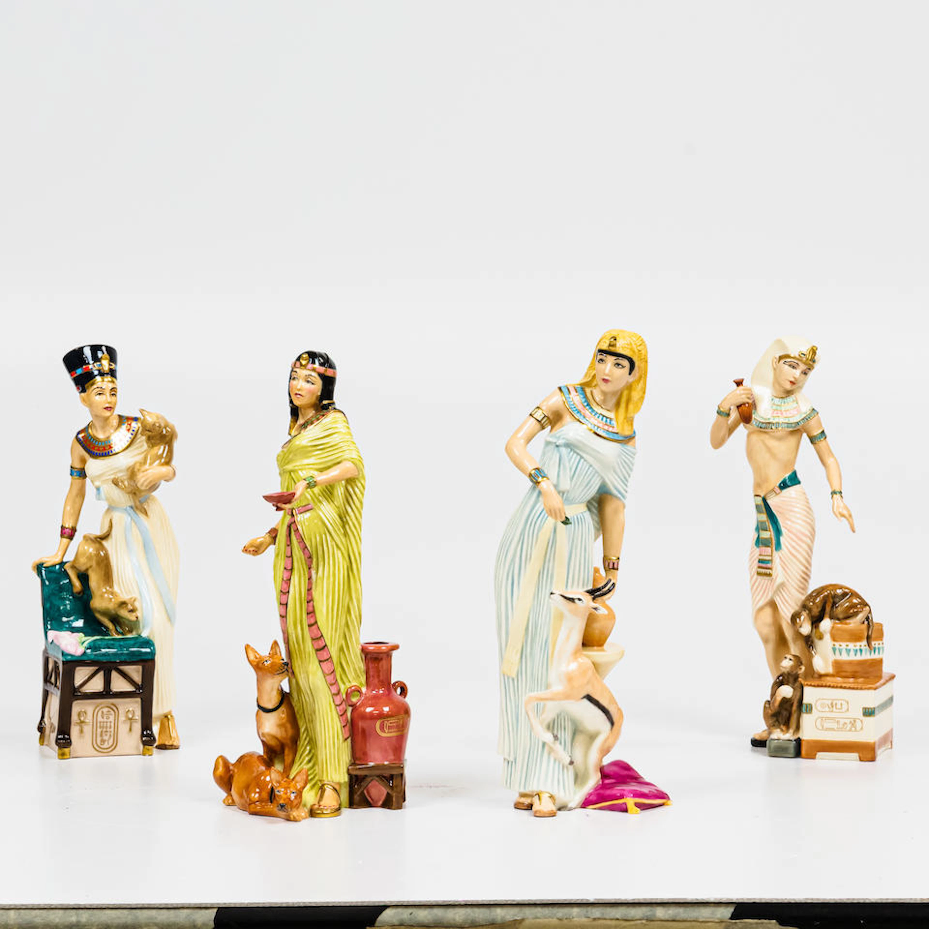 Four Modern Royal Doulton Porcelain Figurines