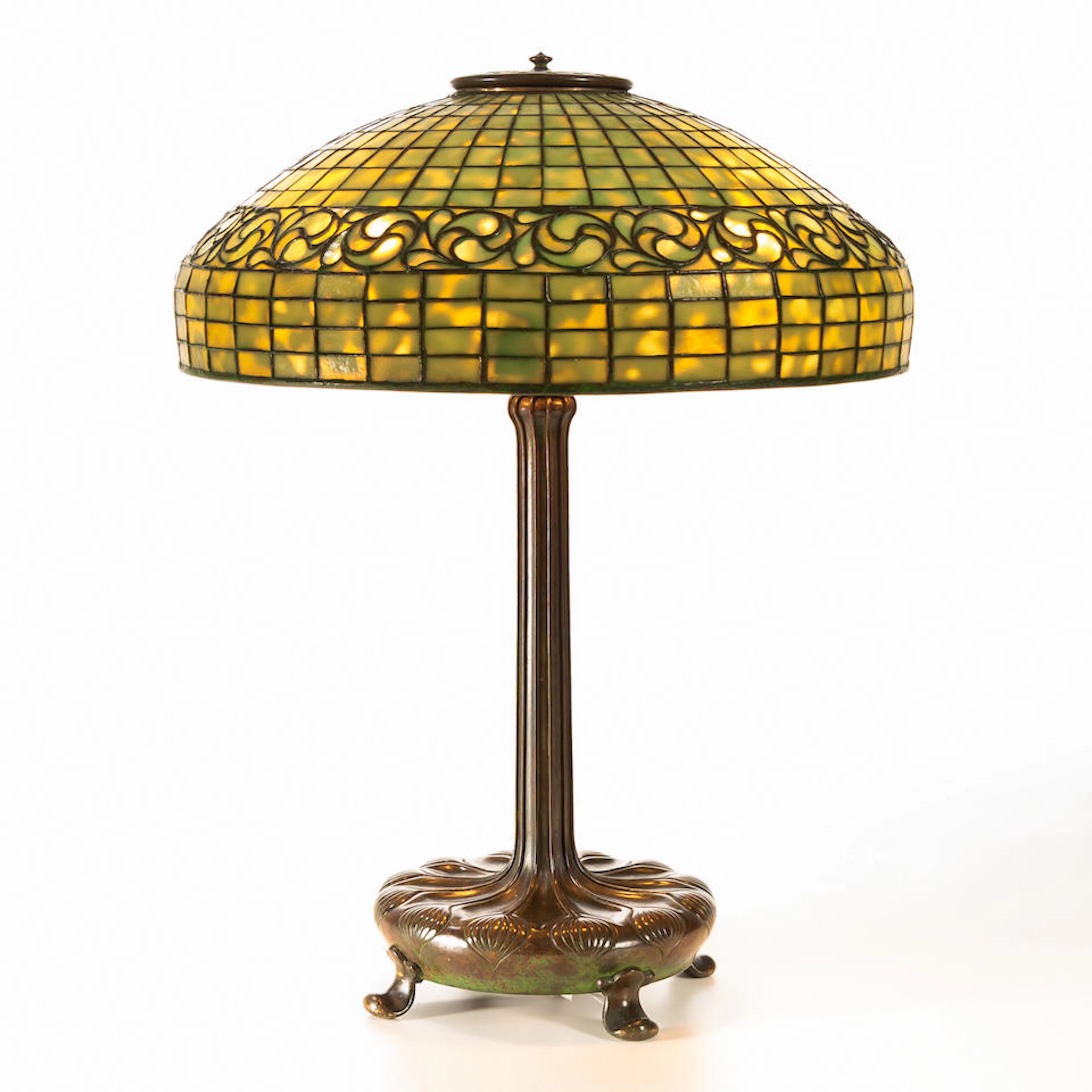 Tiffany Studios "Vine Border" Table Lamp