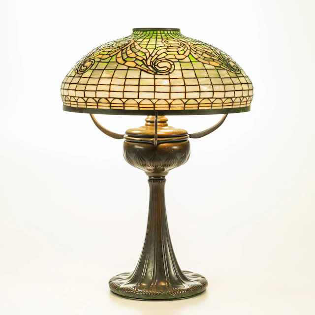 Tiffany Studios "Tyler/Greek Scroll" Table Lamp